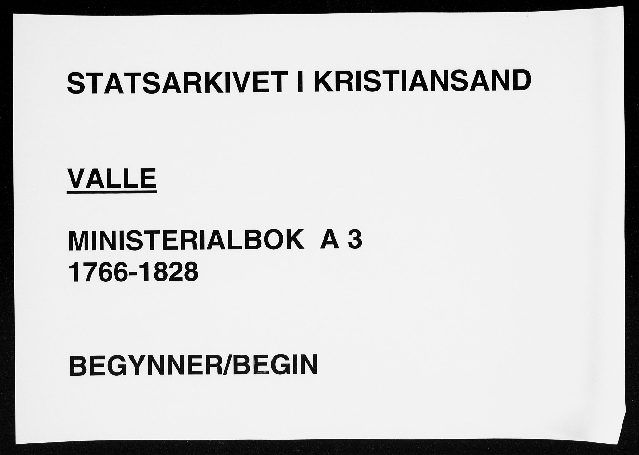 Sør-Audnedal sokneprestkontor, SAK/1111-0039/F/Fa/Fab/L0003: Parish register (official) no. A 3, 1766-1828