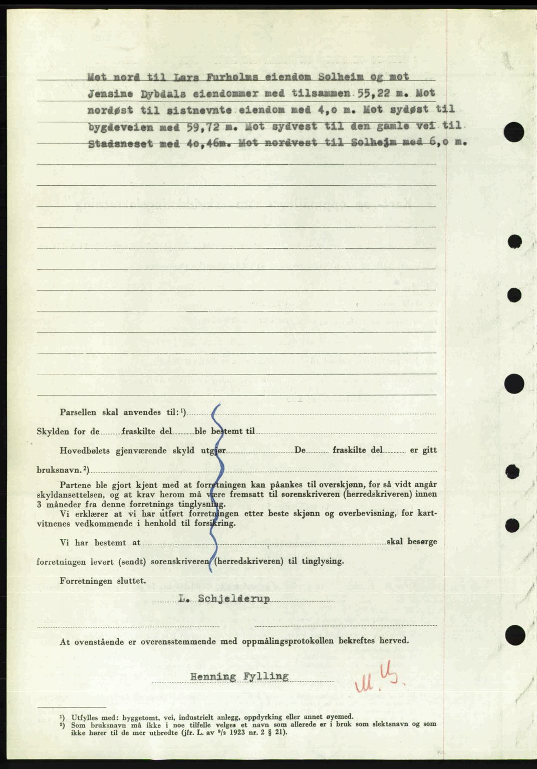 Nordre Sunnmøre sorenskriveri, AV/SAT-A-0006/1/2/2C/2Ca: Mortgage book no. A33, 1949-1950, Diary no: : 269/1950