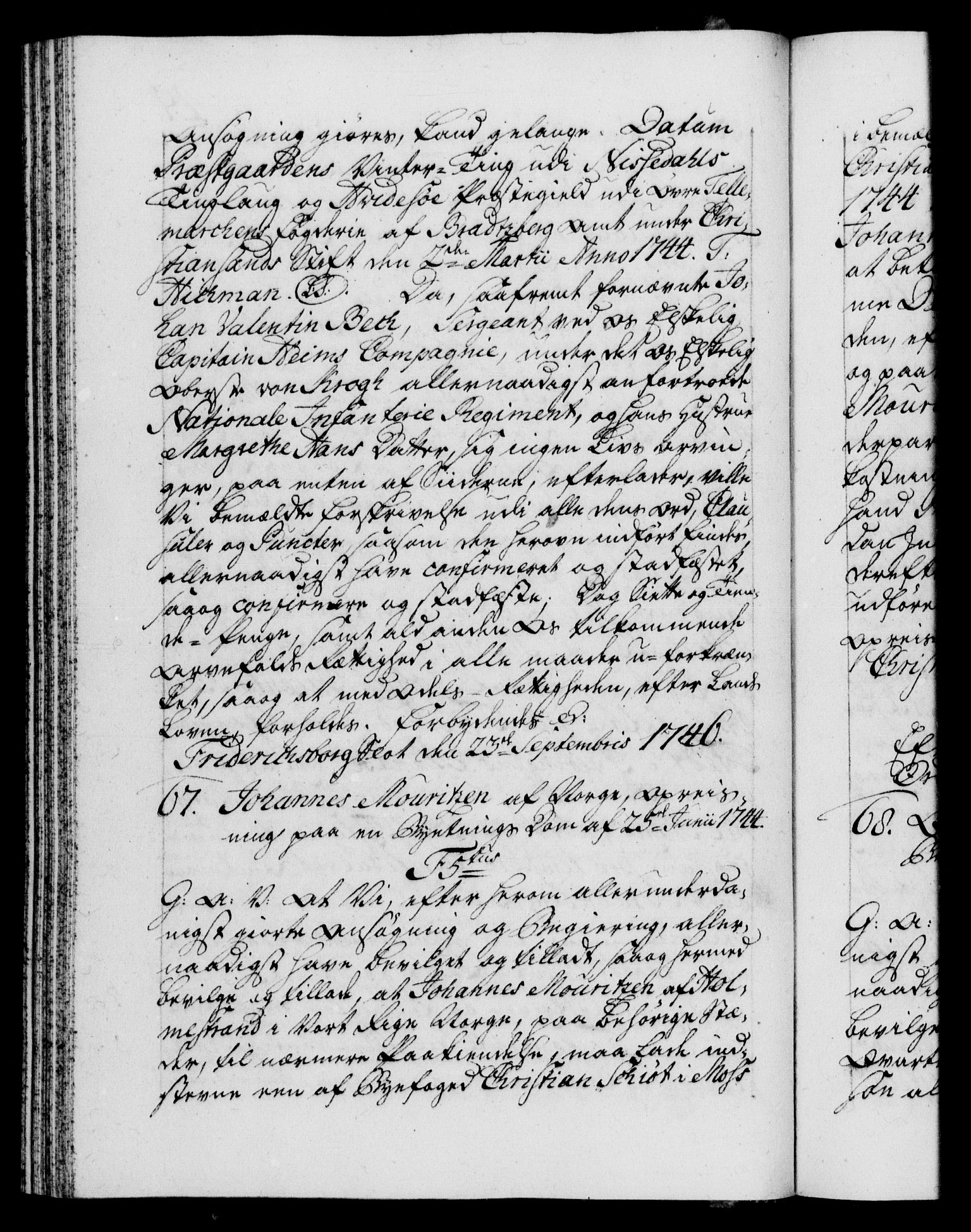 Danske Kanselli 1572-1799, AV/RA-EA-3023/F/Fc/Fca/Fcaa/L0035: Norske registre, 1746-1748, p. 49b