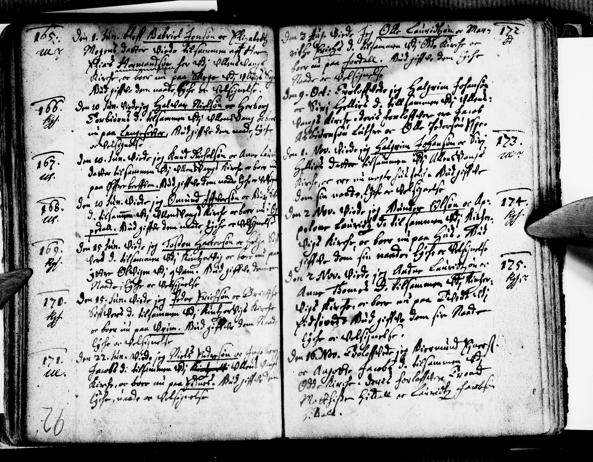 Ullensvang sokneprestembete, AV/SAB-A-78701/H/Haa: Parish register (official) no. A 2, 1669-1732