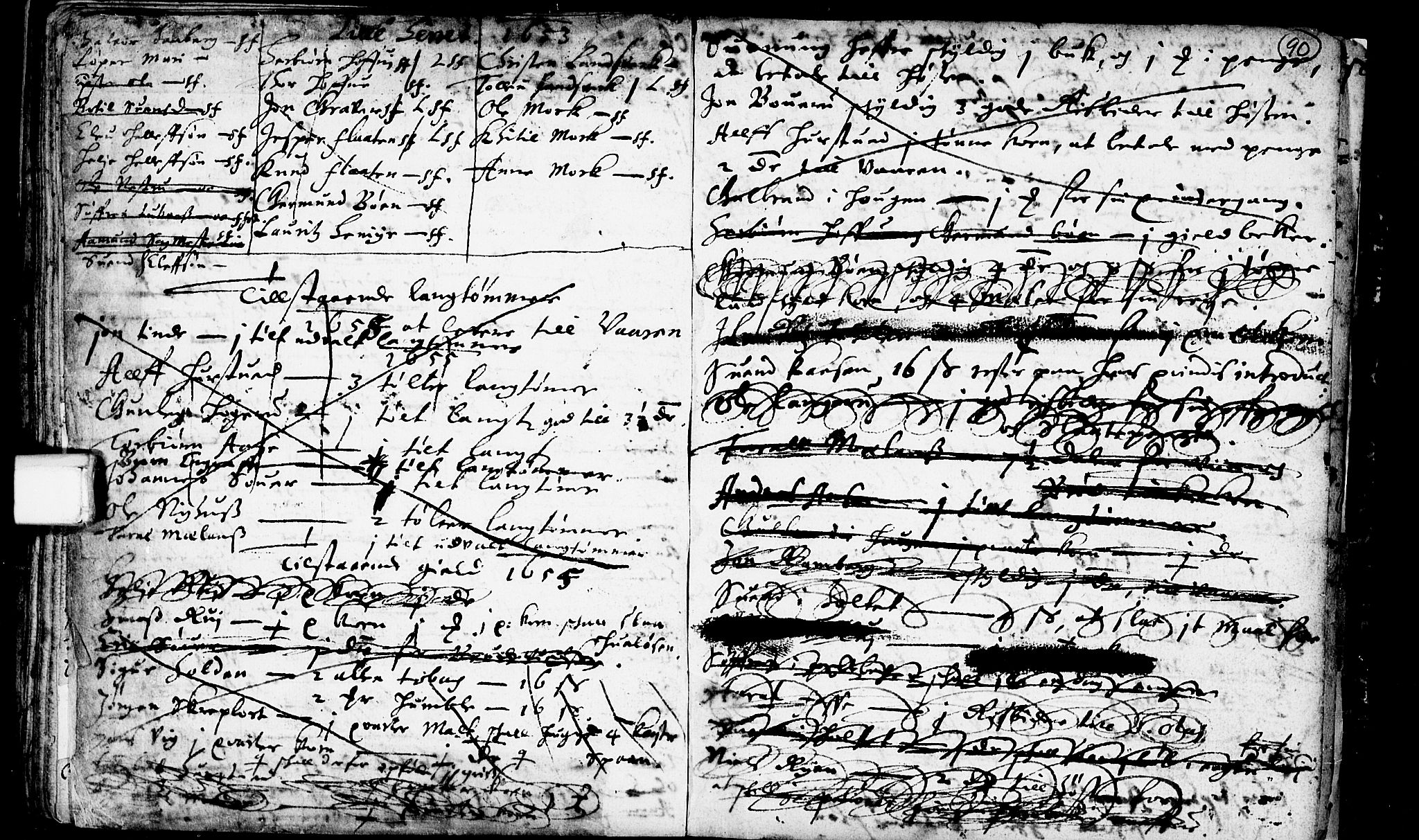 Heddal kirkebøker, AV/SAKO-A-268/F/Fa/L0001: Parish register (official) no. I 1, 1648-1699, p. 90