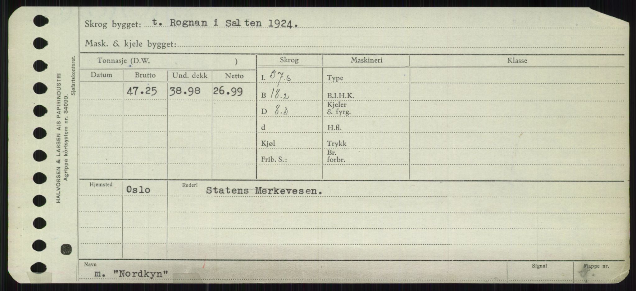 Sjøfartsdirektoratet med forløpere, Skipsmålingen, RA/S-1627/H/Ha/L0004/0001: Fartøy, Mas-R / Fartøy, Mas-Odd, p. 657