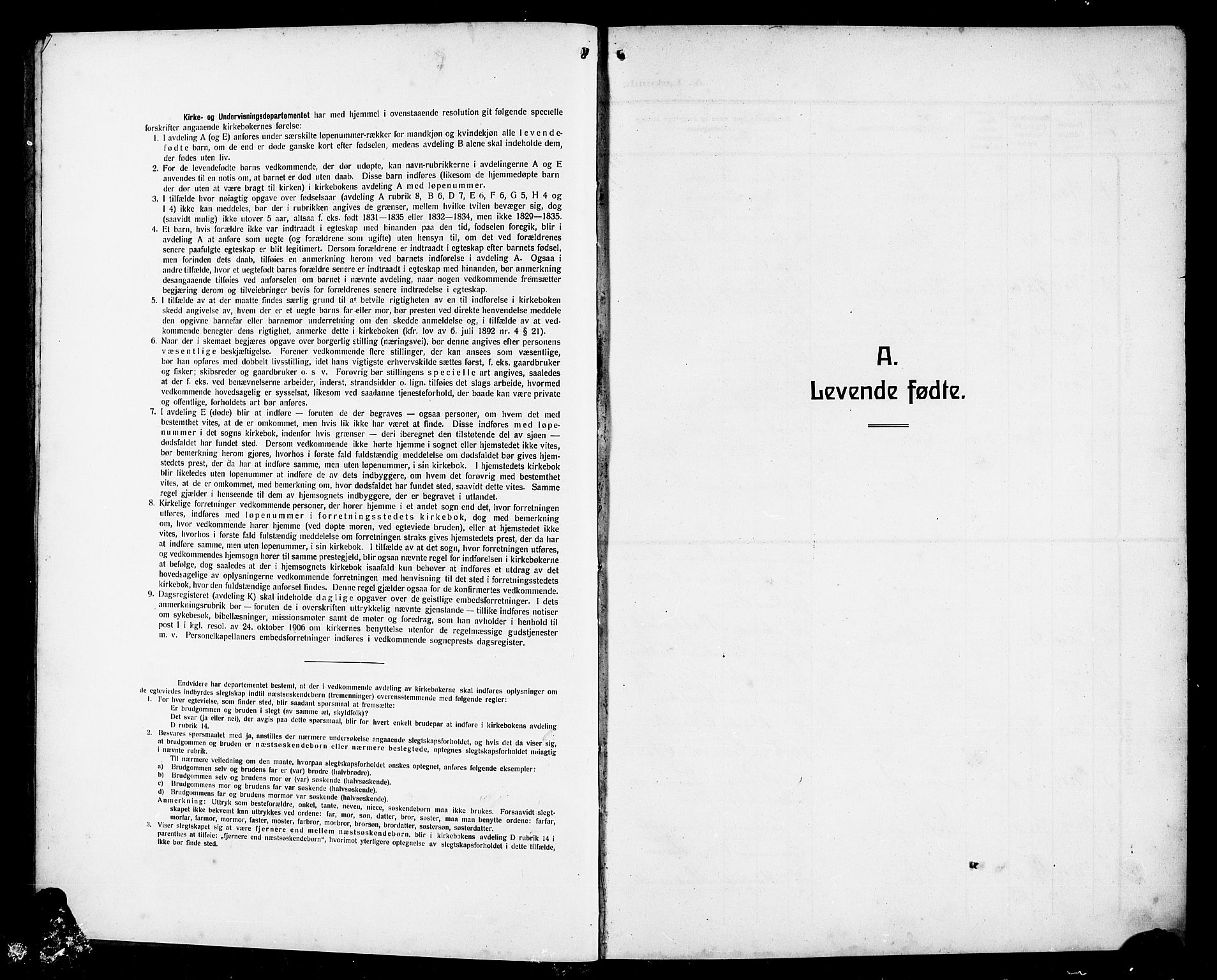 Stord sokneprestembete, SAB/A-78201/H/Hab: Parish register (copy) no. A 3, 1910-1919