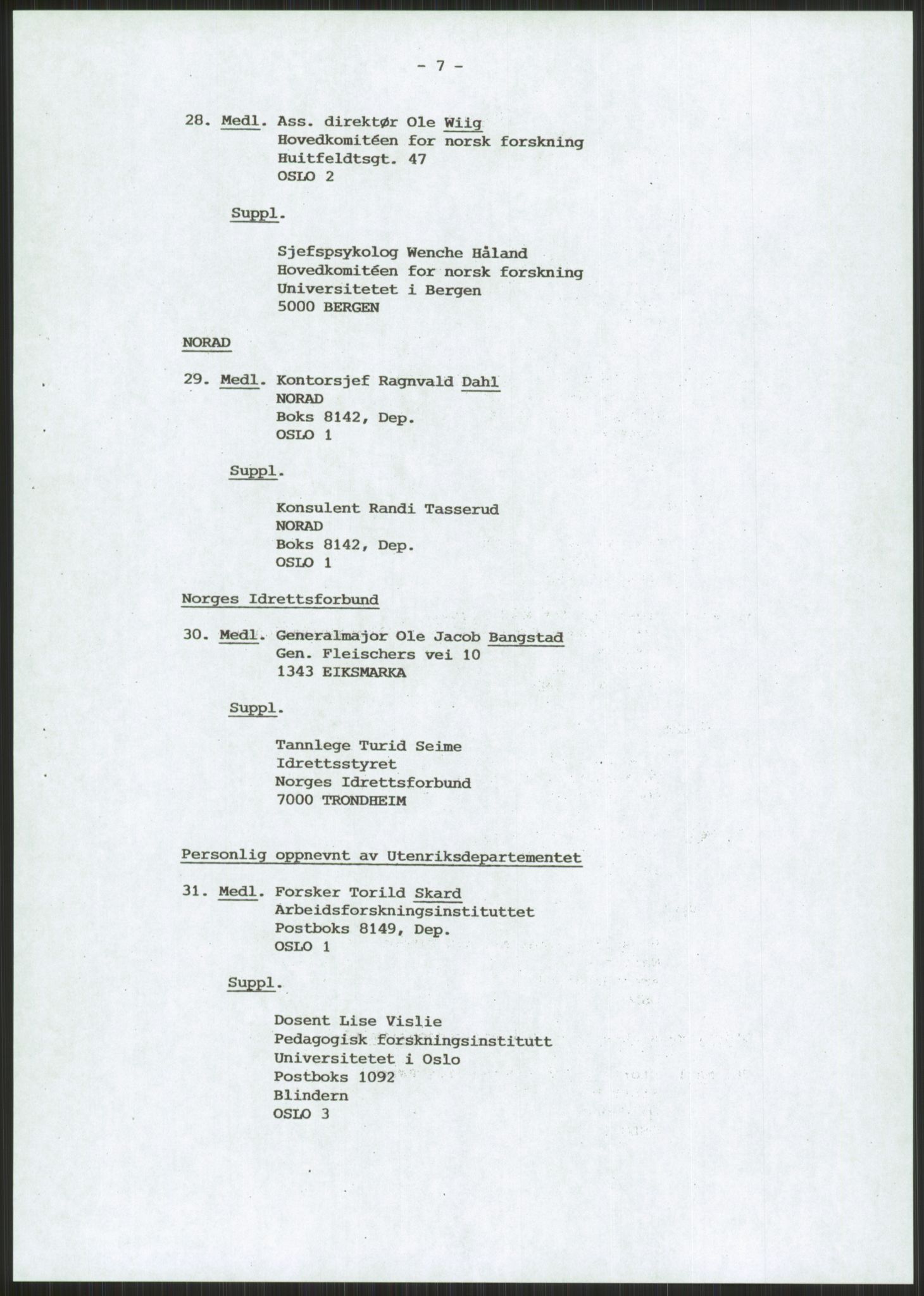 Den norske nasjonalkommisjonen for UNESCO, AV/RA-S-1730/A/Ad/L0001: --, 1953-1981