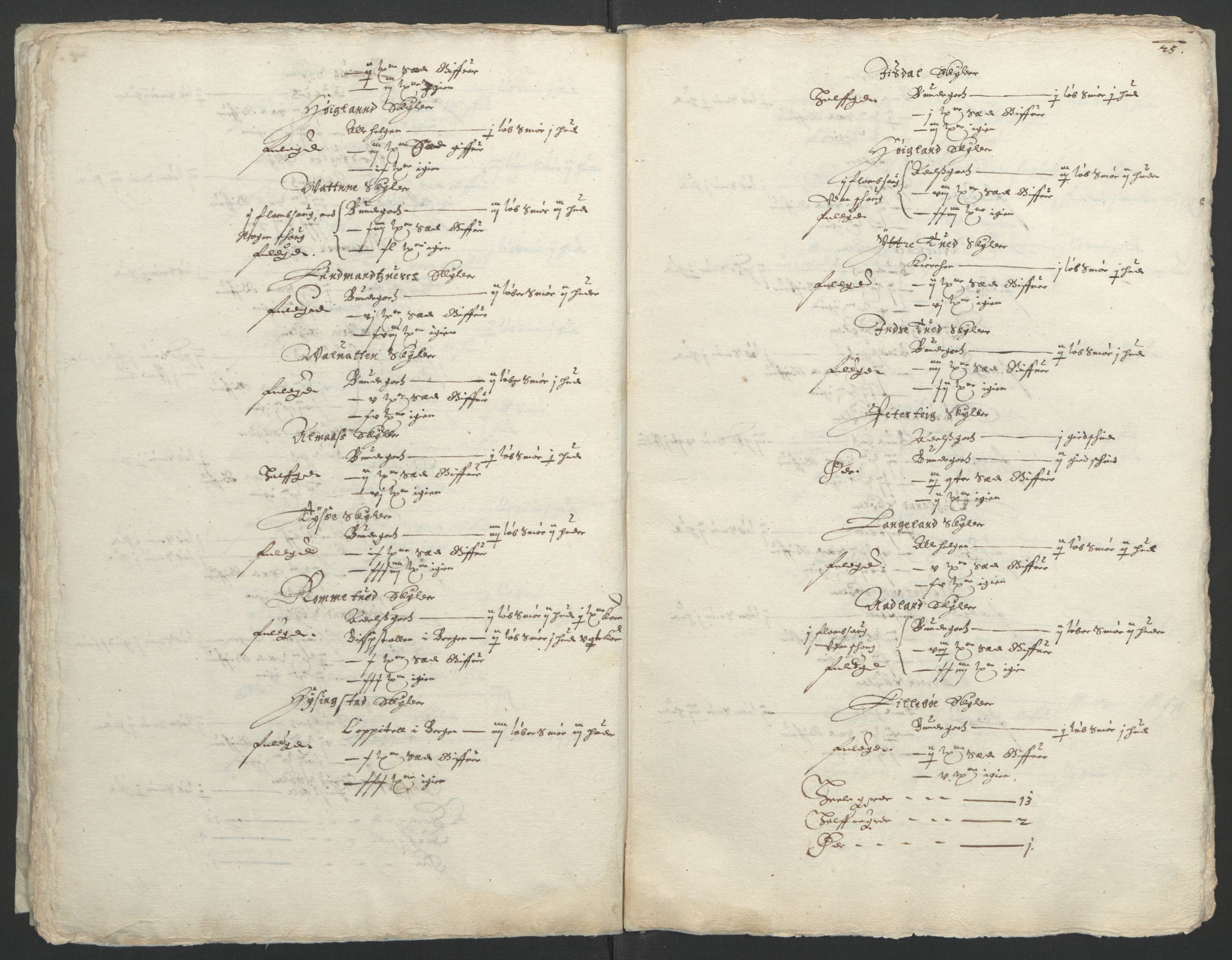 Stattholderembetet 1572-1771, AV/RA-EA-2870/Ek/L0004/0001: Jordebøker til utlikning av garnisonsskatt 1624-1626: / Jordebøker for Bergenhus len, 1626, p. 29