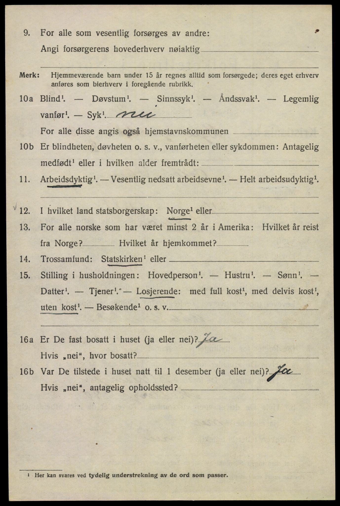 SAO, 1920 census for Kristiania, 1920, p. 159818