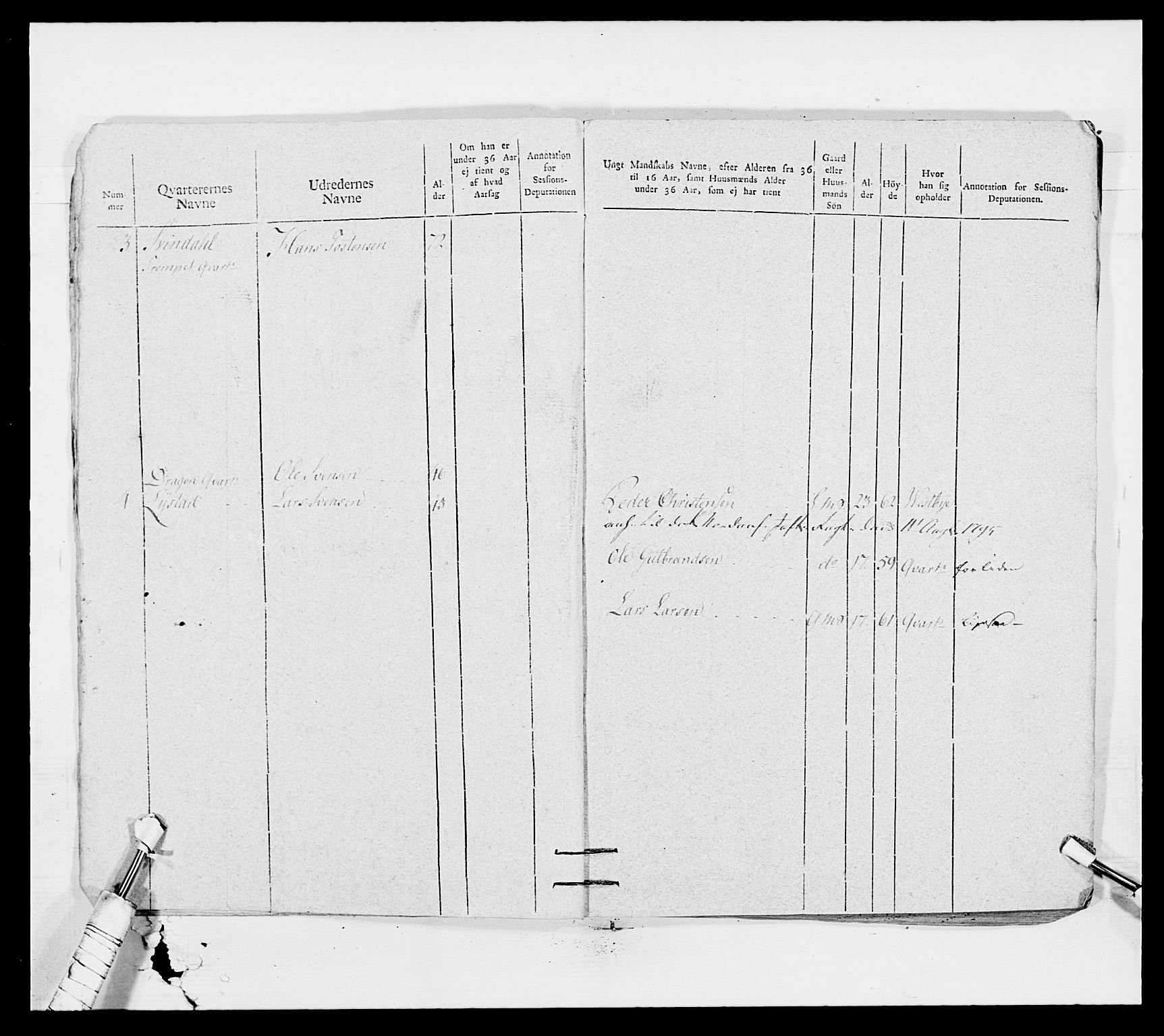 Generalitets- og kommissariatskollegiet, Det kongelige norske kommissariatskollegium, AV/RA-EA-5420/E/Eh/L0010: Smålenske dragonregiment, 1786-1795, p. 353