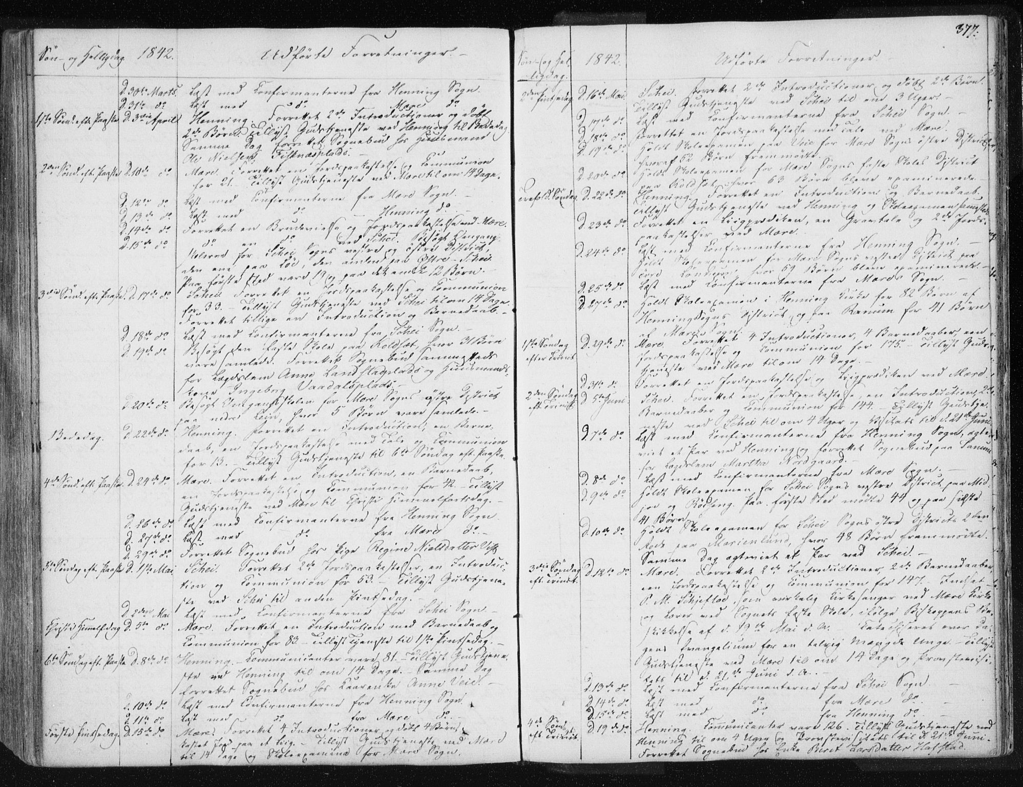 Ministerialprotokoller, klokkerbøker og fødselsregistre - Nord-Trøndelag, SAT/A-1458/735/L0339: Parish register (official) no. 735A06 /1, 1836-1848, p. 377