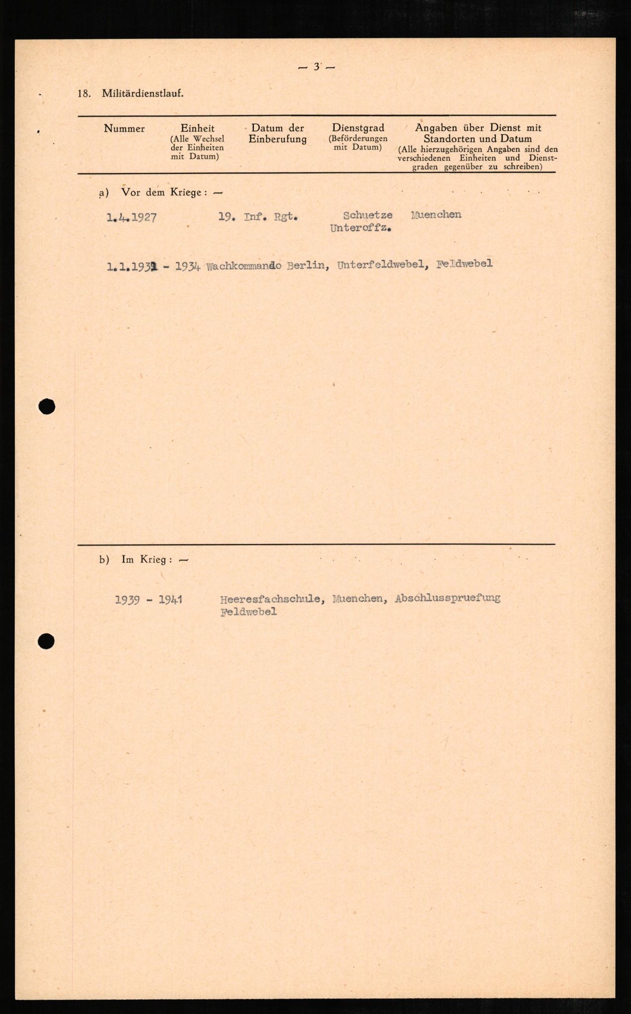 Forsvaret, Forsvarets overkommando II, RA/RAFA-3915/D/Db/L0007: CI Questionaires. Tyske okkupasjonsstyrker i Norge. Tyskere., 1945-1946, p. 14