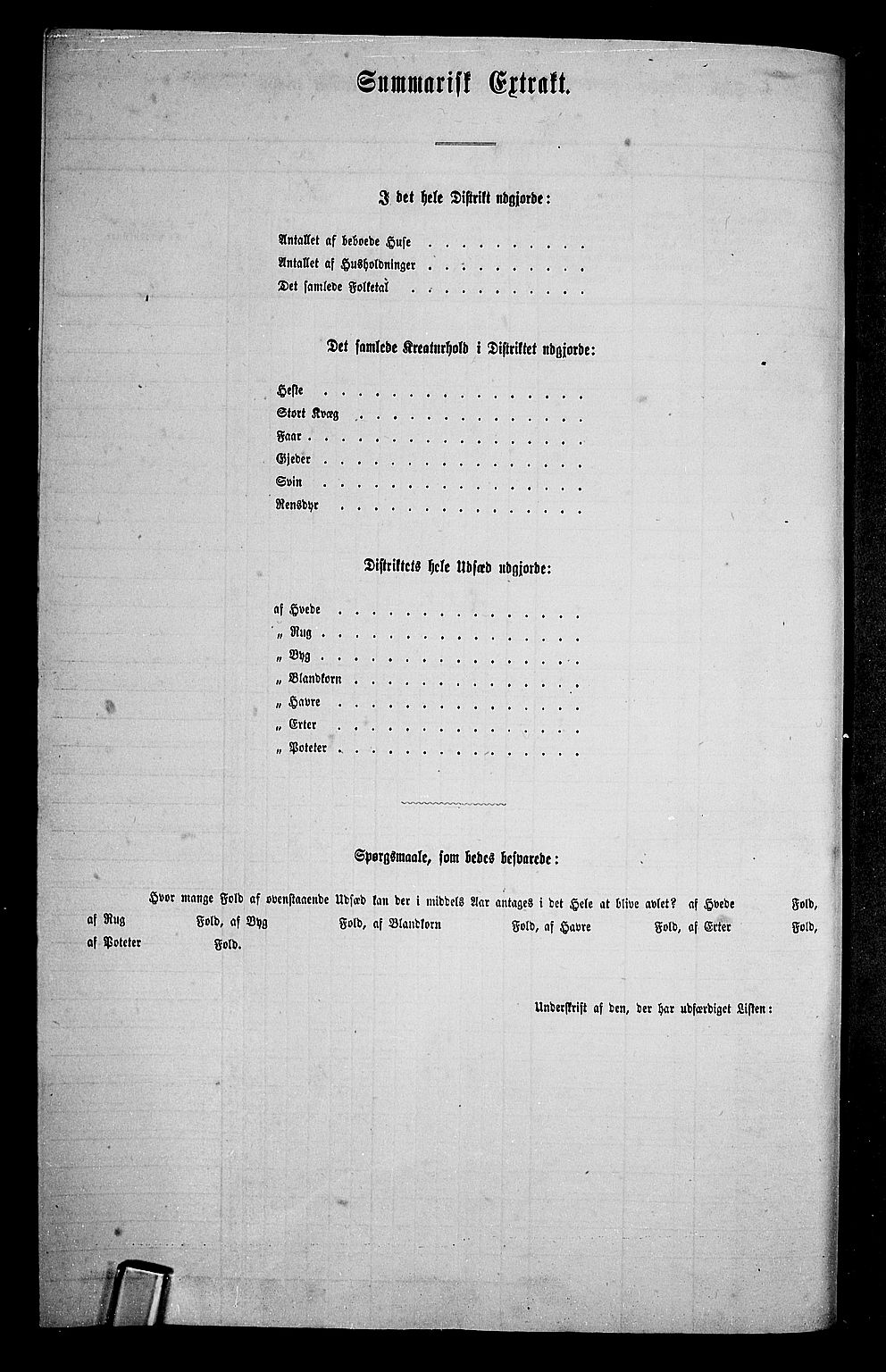 RA, 1865 census for Vestre Slidre, 1865, p. 113