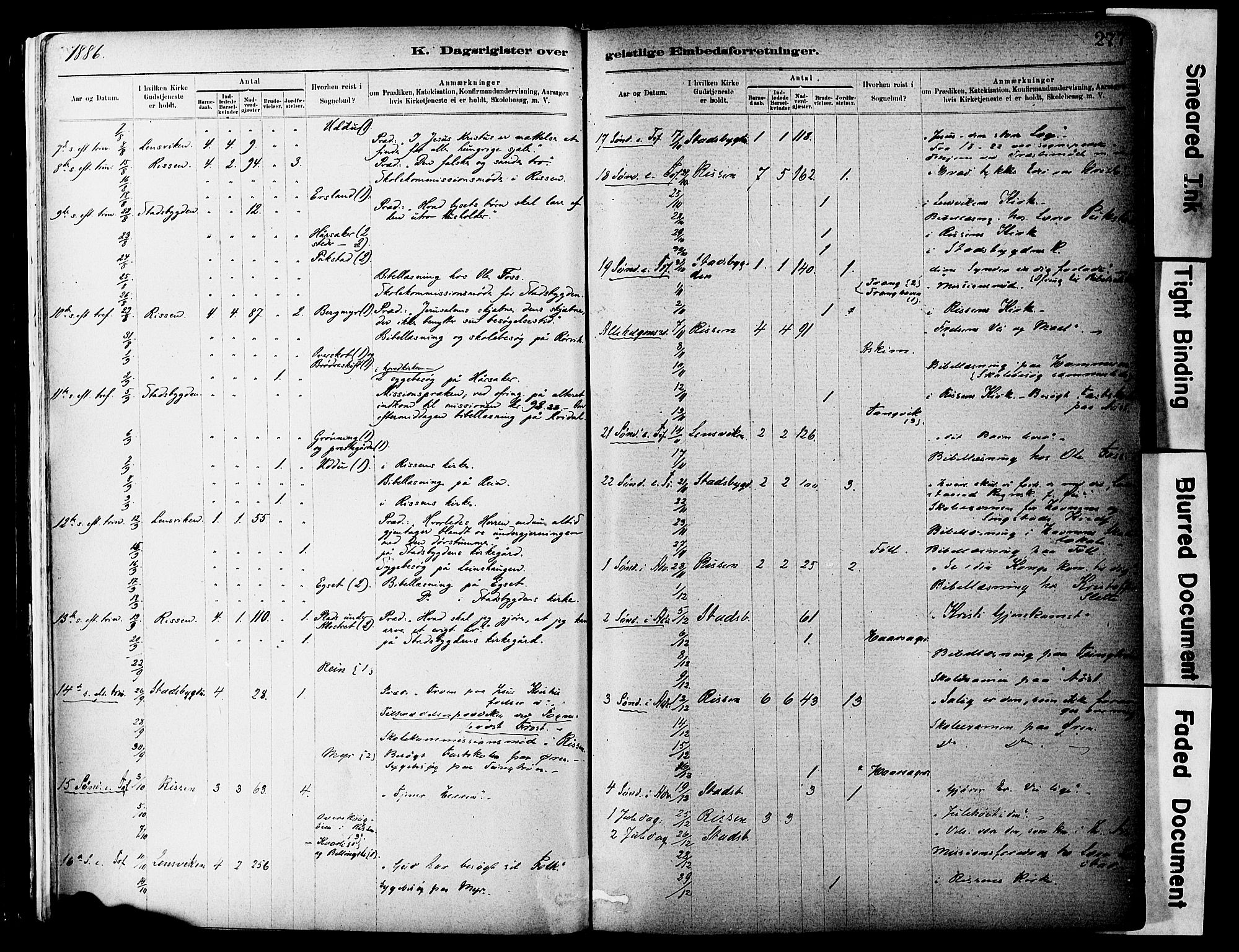 Ministerialprotokoller, klokkerbøker og fødselsregistre - Sør-Trøndelag, SAT/A-1456/646/L0615: Parish register (official) no. 646A13, 1885-1900, p. 277