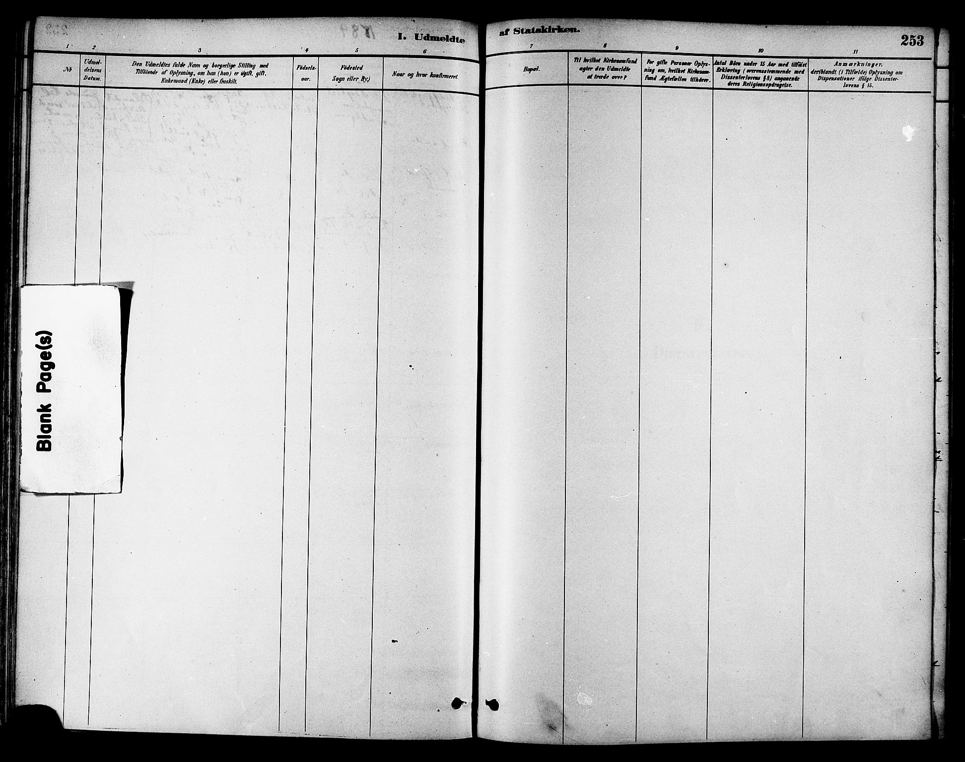Ministerialprotokoller, klokkerbøker og fødselsregistre - Nord-Trøndelag, SAT/A-1458/786/L0686: Parish register (official) no. 786A02, 1880-1887, p. 253