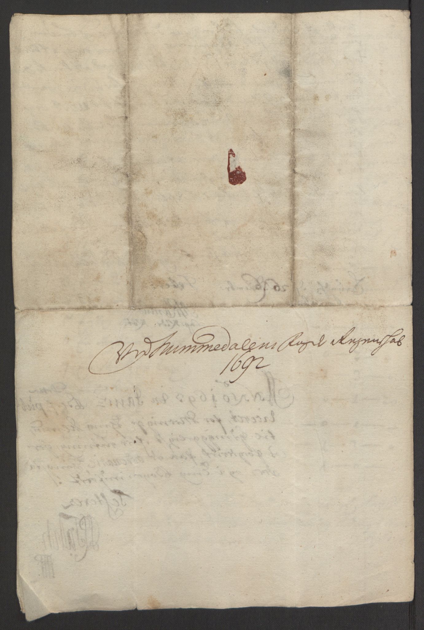 Rentekammeret inntil 1814, Reviderte regnskaper, Fogderegnskap, RA/EA-4092/R64/L4424: Fogderegnskap Namdal, 1692-1695, p. 112