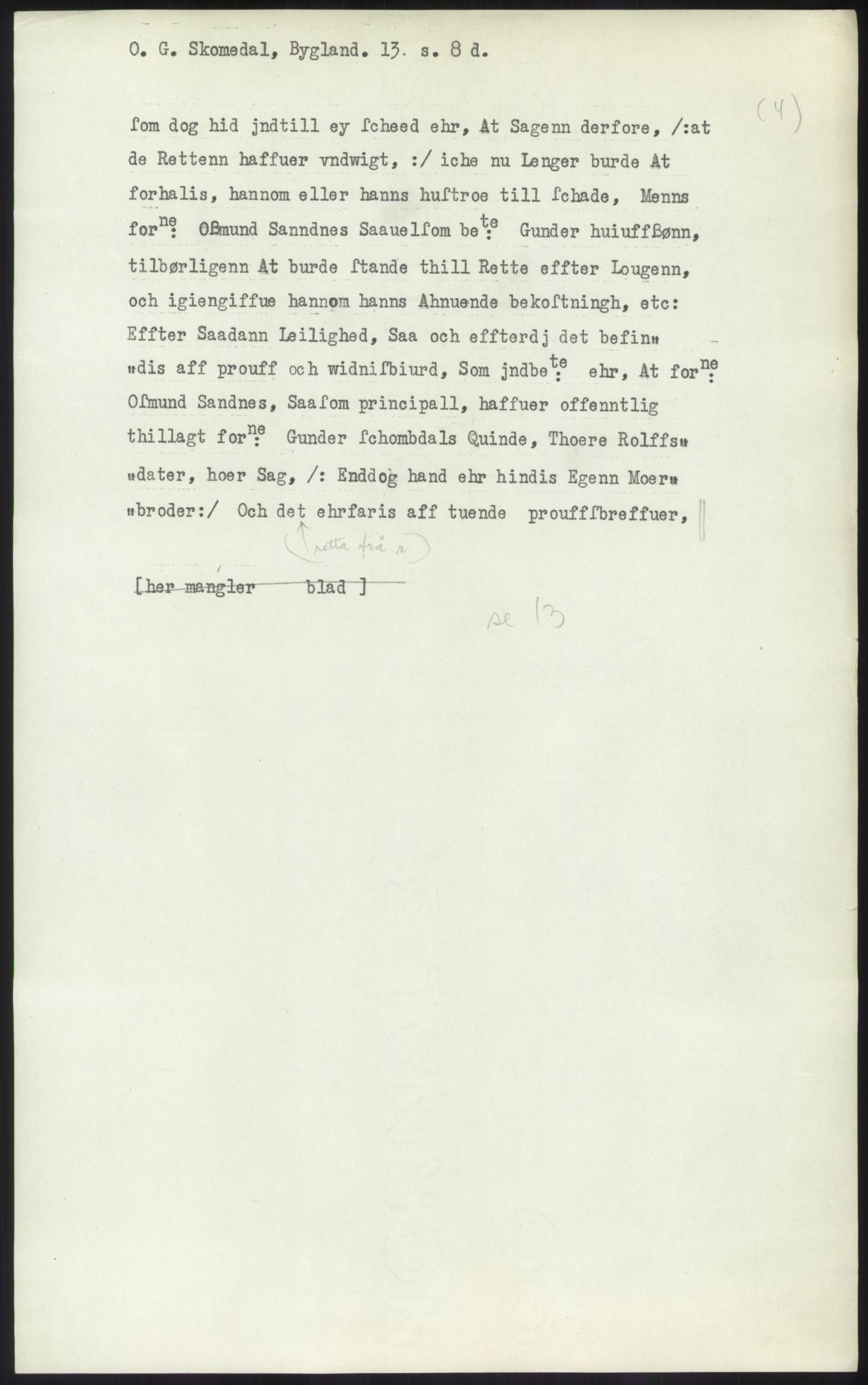 Samlinger til kildeutgivelse, Diplomavskriftsamlingen, AV/RA-EA-4053/H/Ha, p. 805