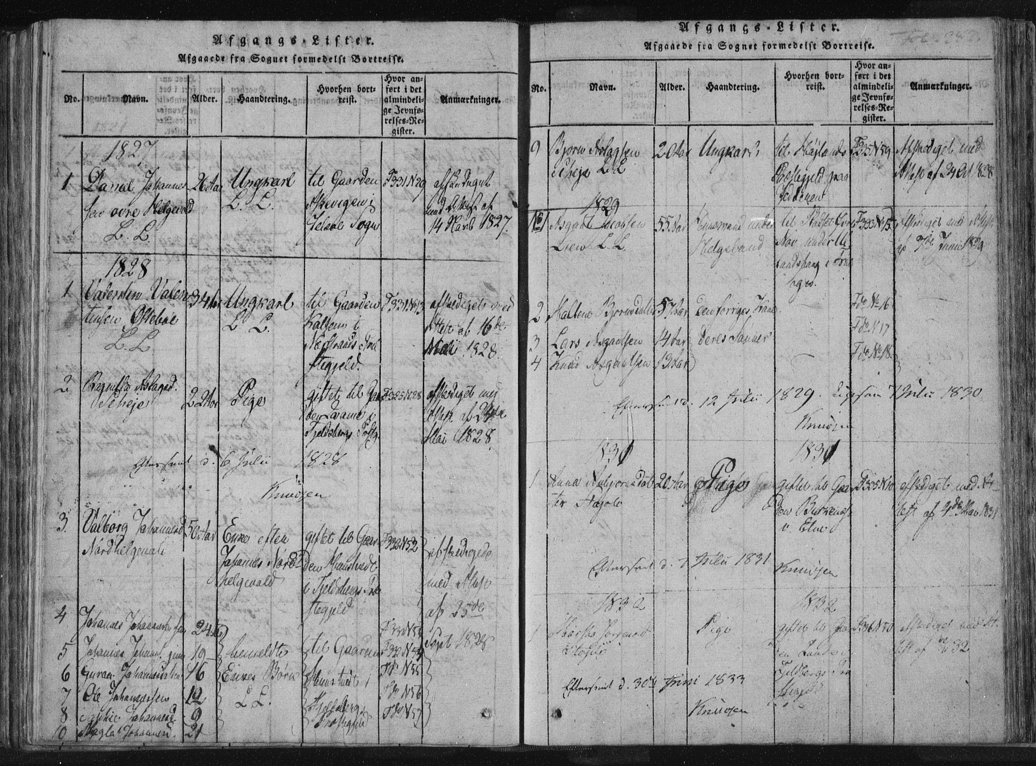 Vikedal sokneprestkontor, SAST/A-101840/01/IV: Parish register (official) no. A 4, 1816-1850, p. 282