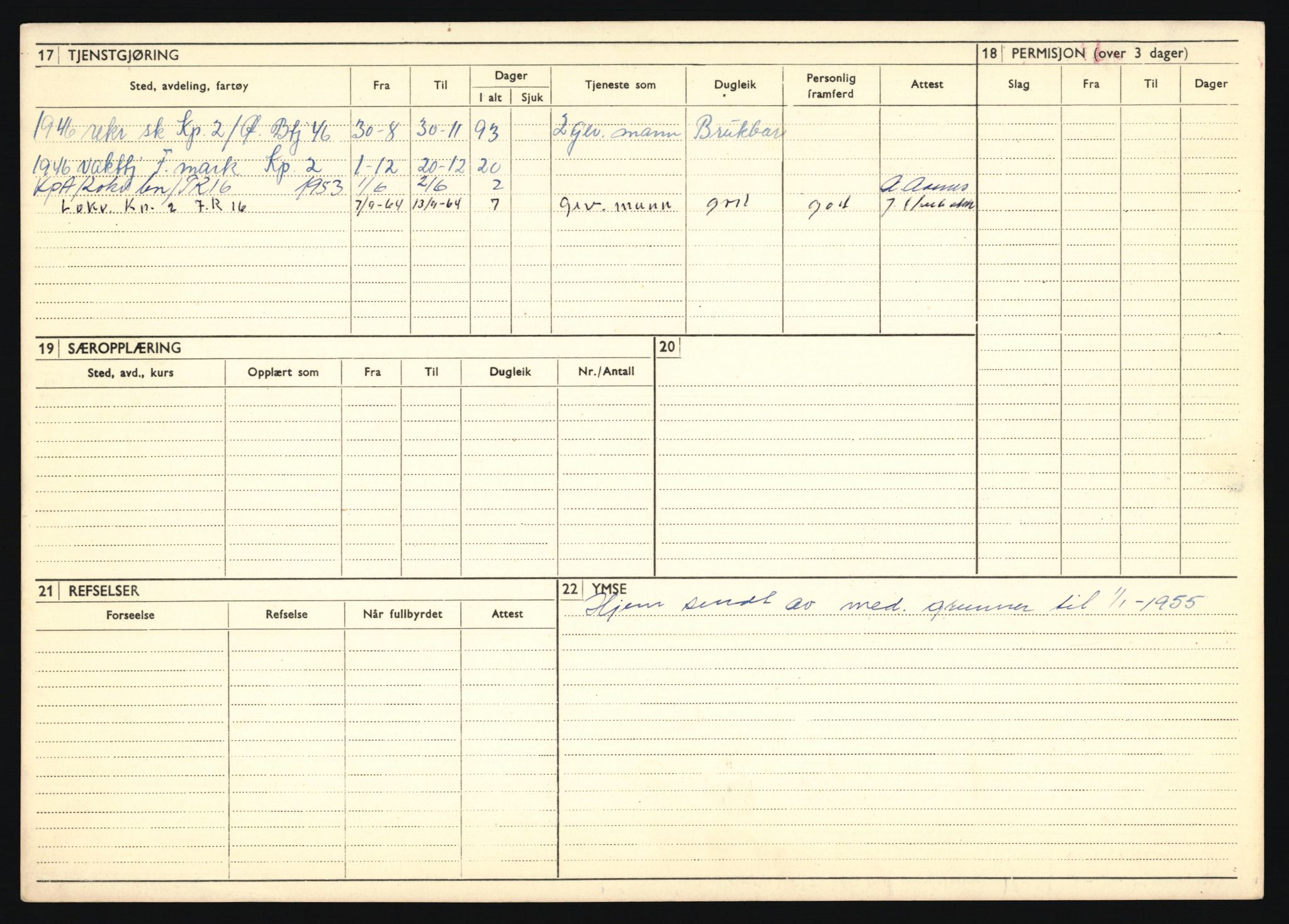 Forsvaret, Troms infanteriregiment nr. 16, AV/RA-RAFA-3146/P/Pa/L0024/0003: Rulleblad / Rulleblad for regimentets menige mannskaper, årsklasse 1942, 1942, p. 219