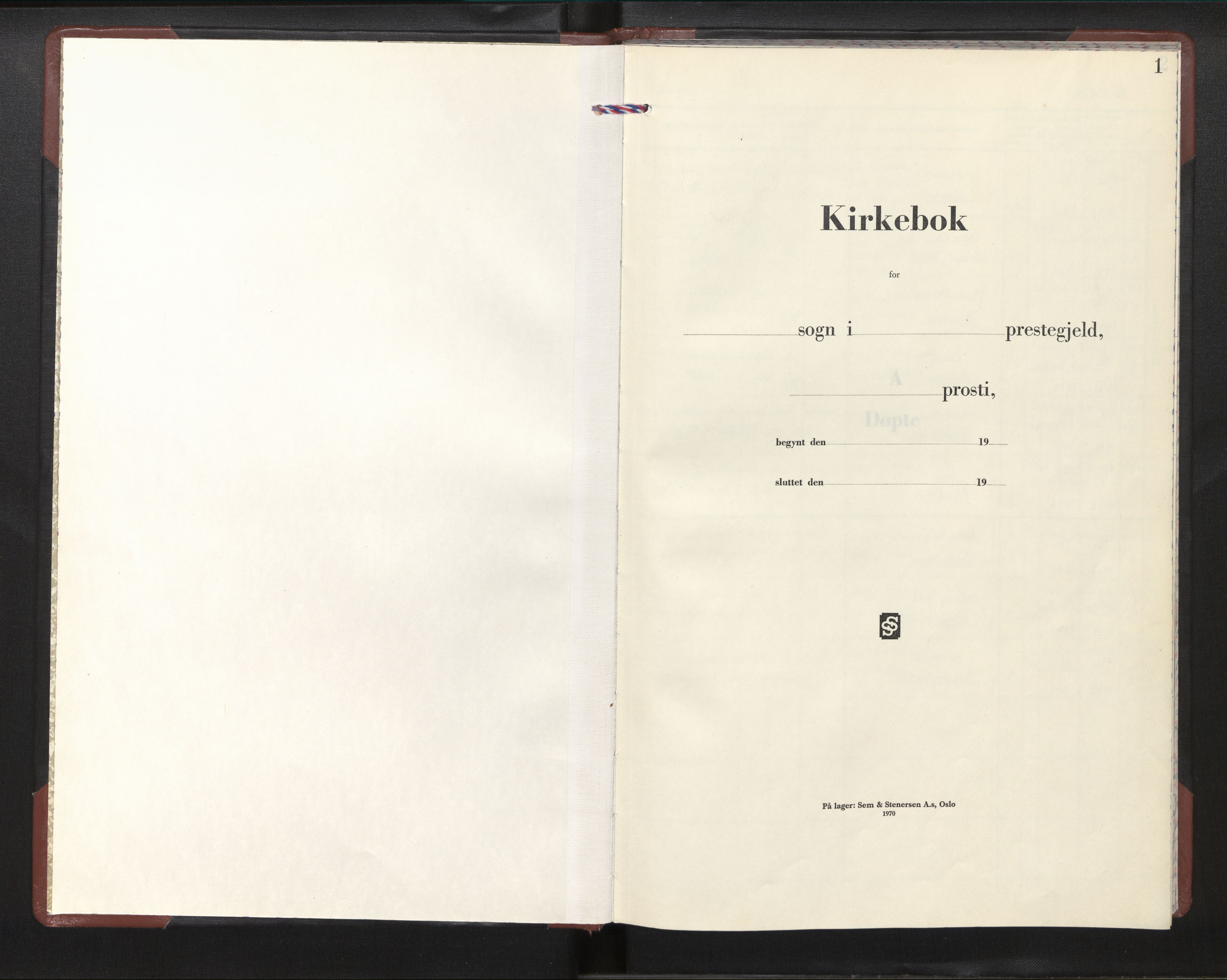 Den norske sjømannsmisjon i utlandet/Montreal-Halifax, AV/SAB-SAB/PA-0116/H/Ha/L0003: Parish register (official) no. A 3, 1972-1987, p. 1a