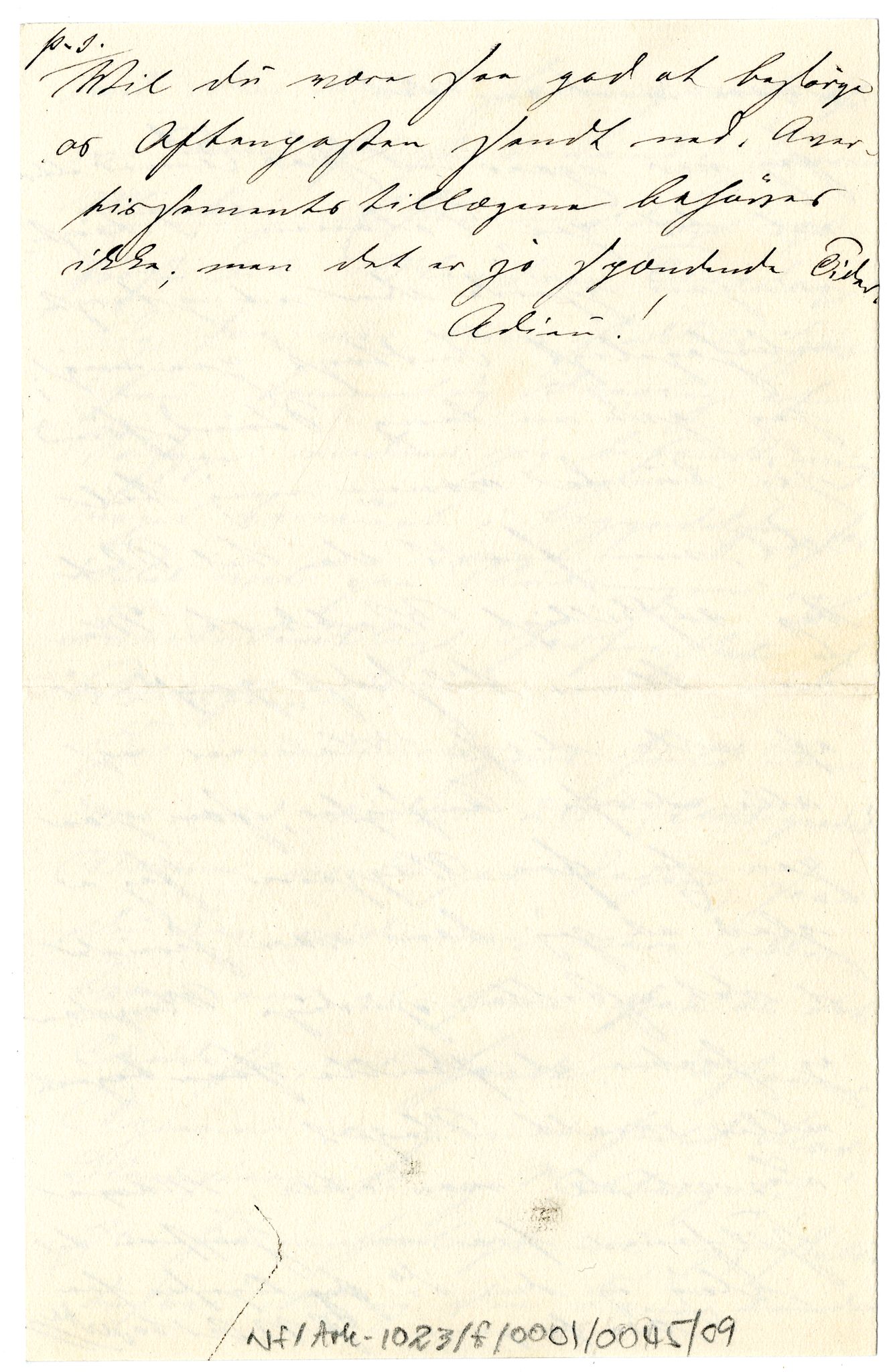 Diderik Maria Aalls brevsamling, NF/Ark-1023/F/L0001: D.M. Aalls brevsamling. A - B, 1738-1889, p. 553