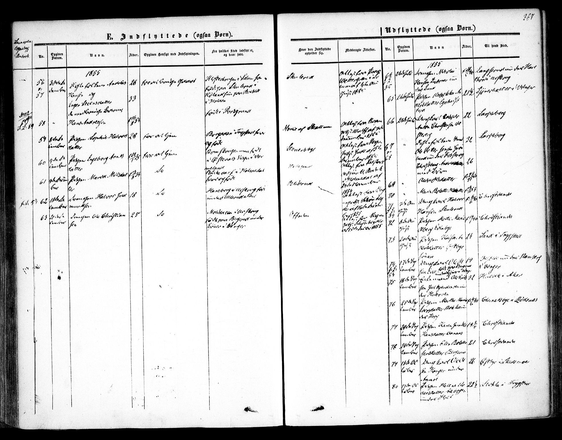 Høland prestekontor Kirkebøker, AV/SAO-A-10346a/F/Fa/L0010: Parish register (official) no. I 10, 1854-1861, p. 367