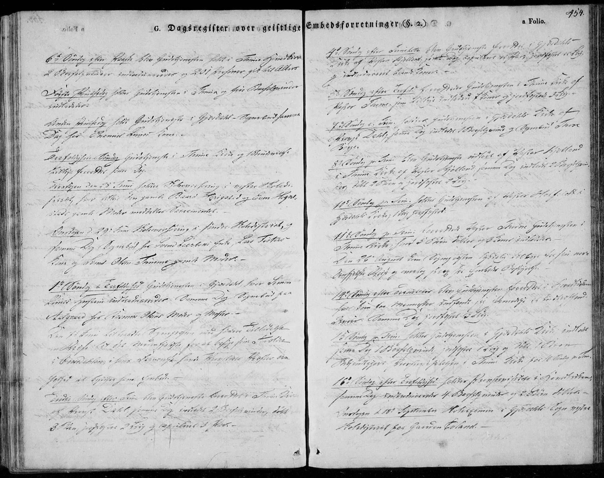 Lye sokneprestkontor, AV/SAST-A-101794/001/30BA/L0004: Parish register (official) no. A 4, 1826-1841, p. 454