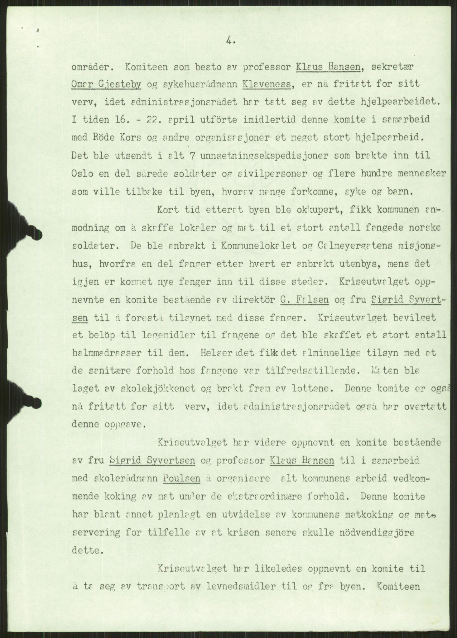 Forsvaret, Forsvarets krigshistoriske avdeling, AV/RA-RAFA-2017/Y/Ya/L0013: II-C-11-31 - Fylkesmenn.  Rapporter om krigsbegivenhetene 1940., 1940, p. 533