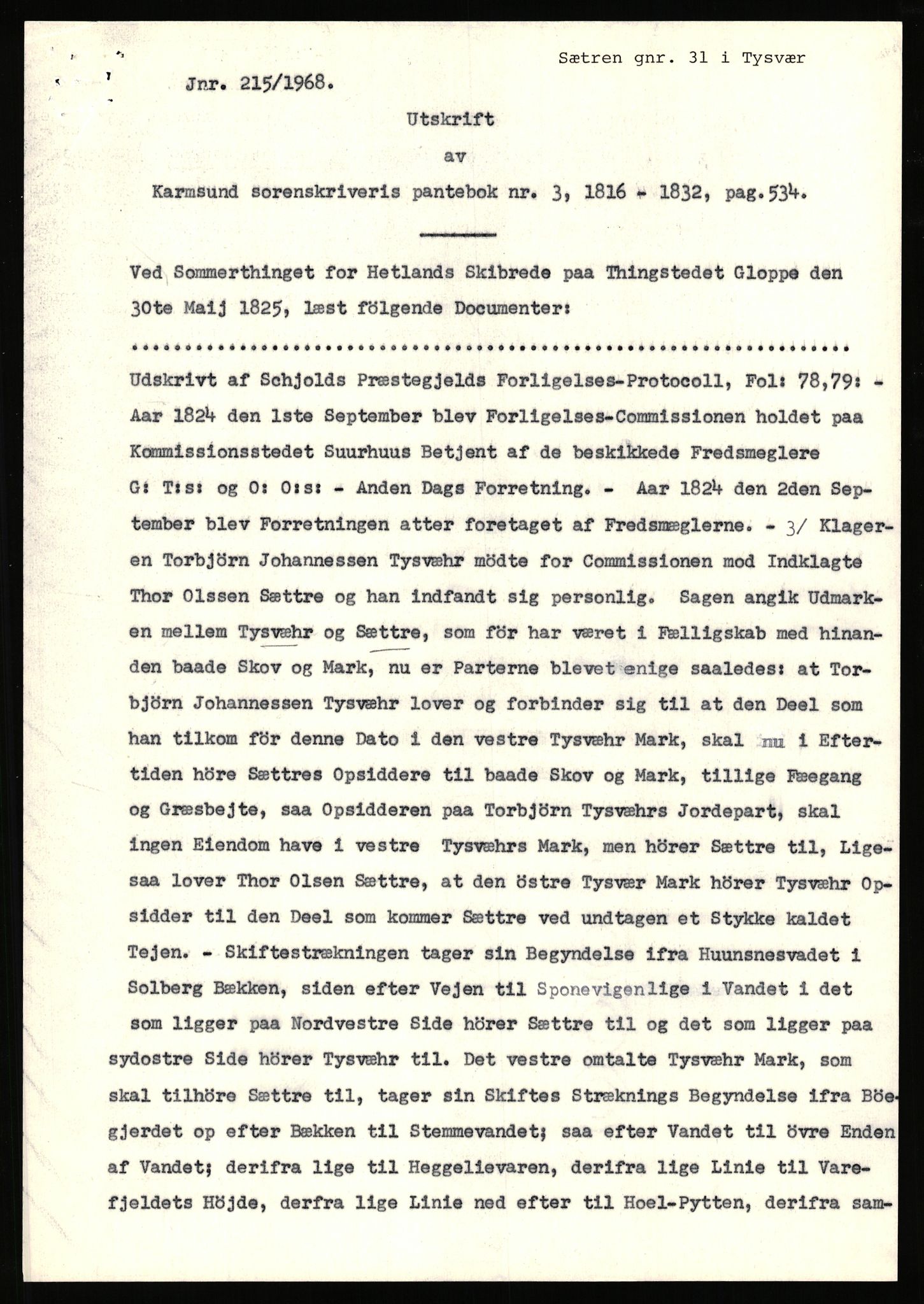 Statsarkivet i Stavanger, SAST/A-101971/03/Y/Yj/L0083: Avskrifter sortert etter gårdsnavn: Svihus - Sævik, 1750-1930, p. 540