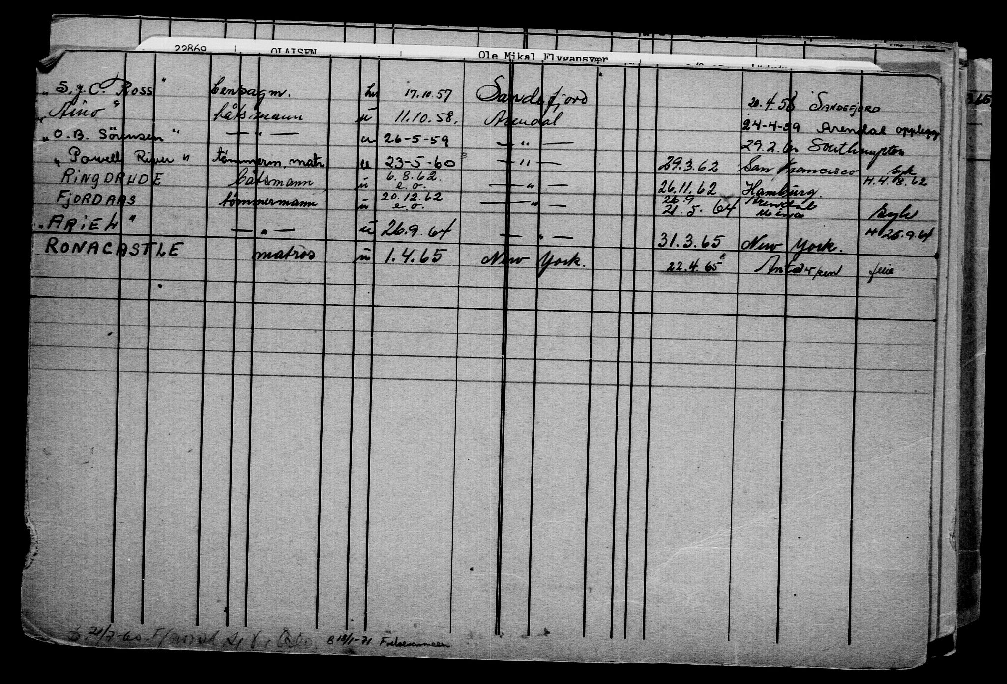 Direktoratet for sjømenn, AV/RA-S-3545/G/Gb/L0072: Hovedkort, 1907, p. 488