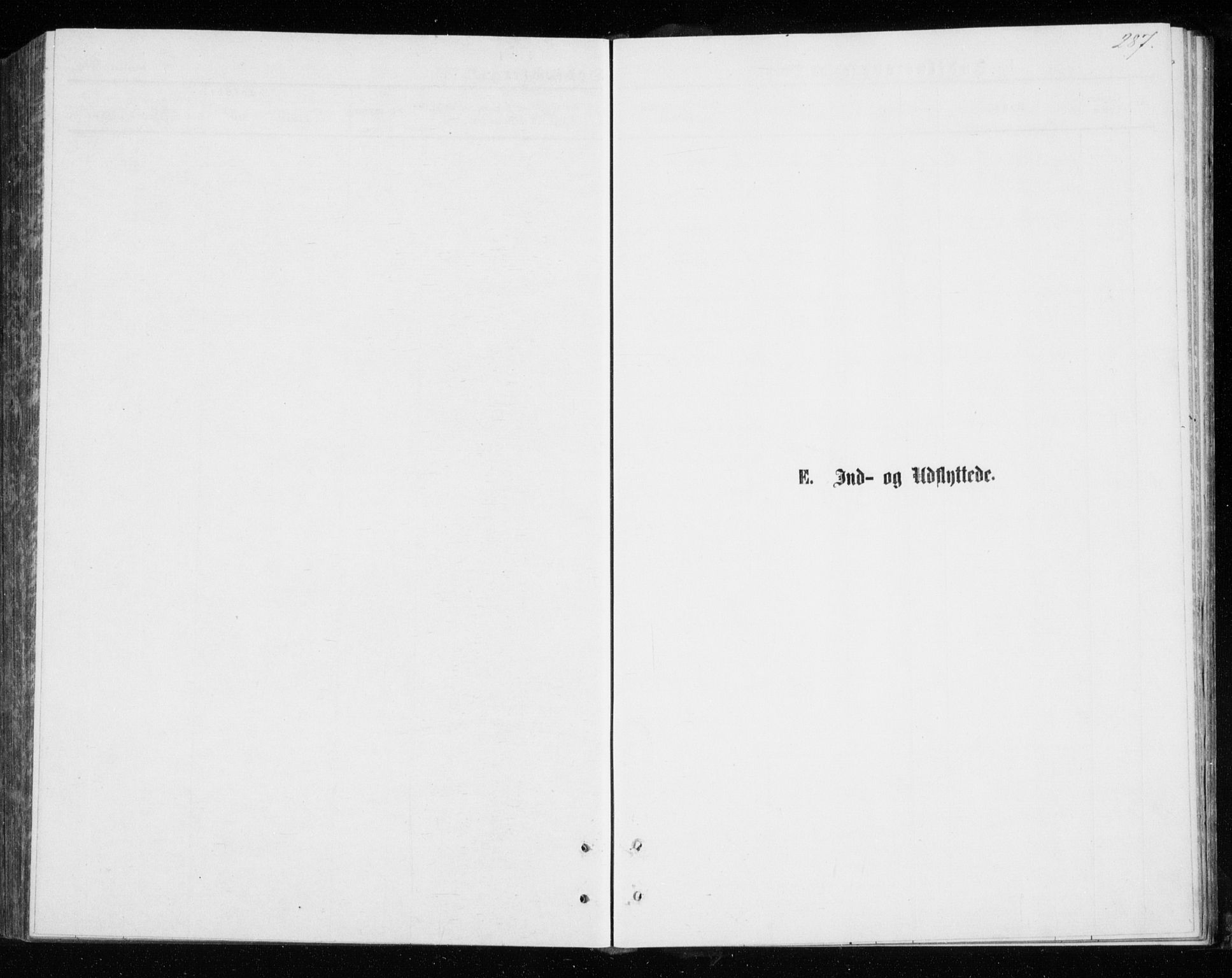 Tromsø sokneprestkontor/stiftsprosti/domprosti, SATØ/S-1343/G/Gb/L0008klokker: Parish register (copy) no. 8, 1875-1879, p. 287