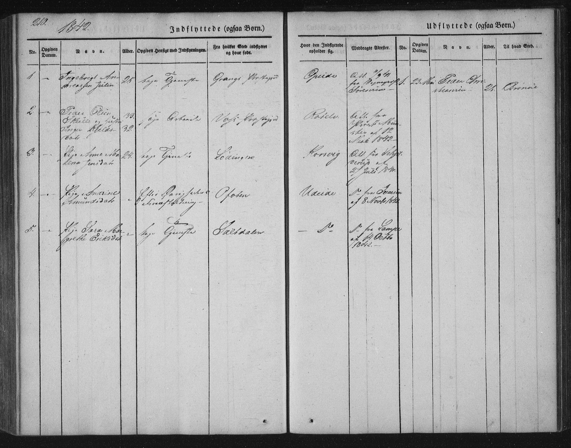 Ministerialprotokoller, klokkerbøker og fødselsregistre - Nordland, AV/SAT-A-1459/859/L0843: Parish register (official) no. 859A03, 1840-1848, p. 210