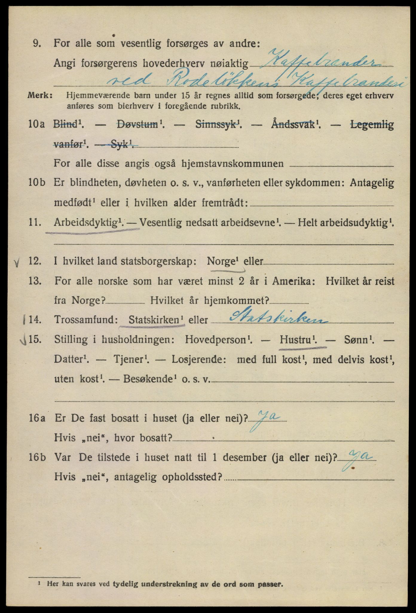 SAO, 1920 census for Kristiania, 1920, p. 513160