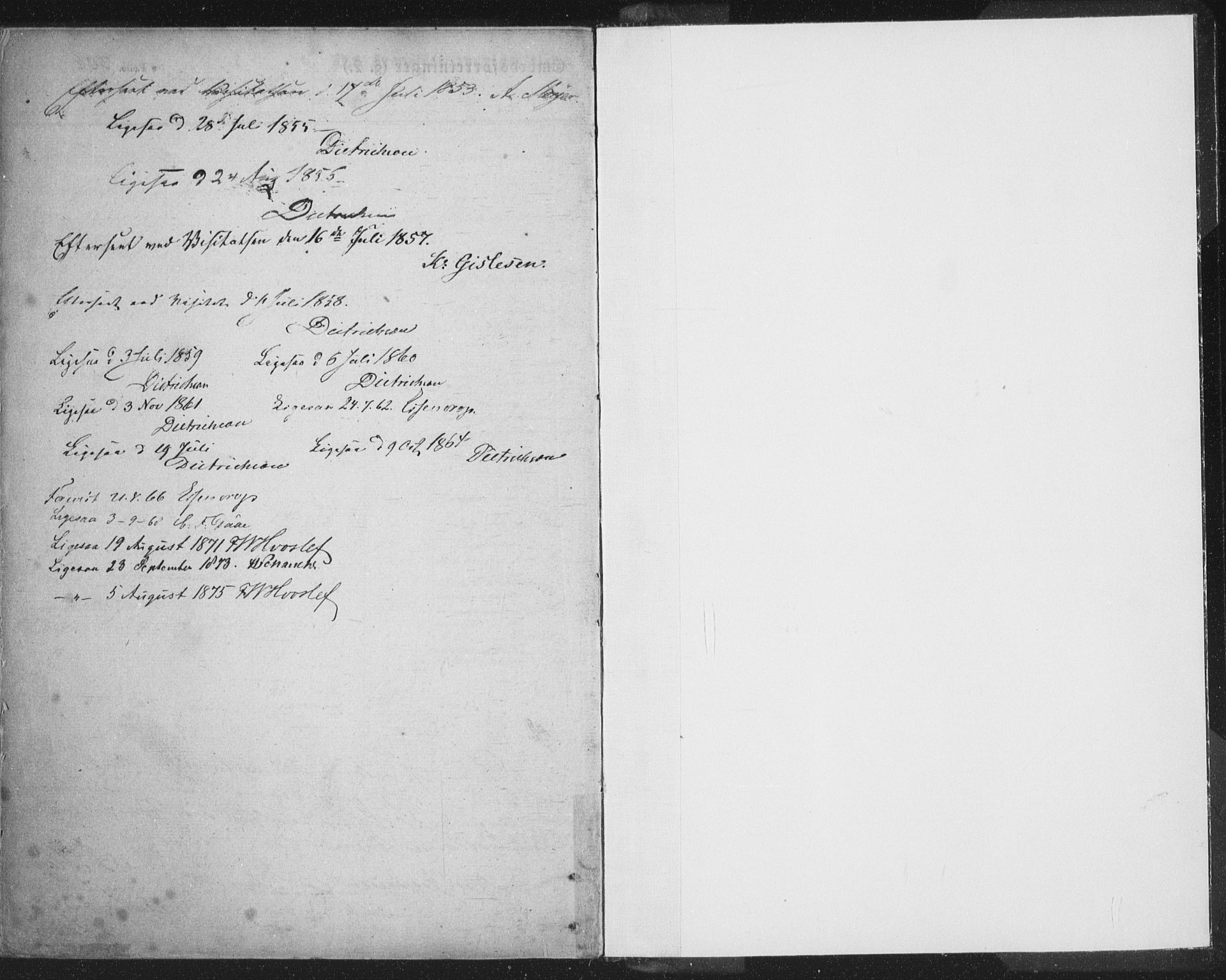 Ministerialprotokoller, klokkerbøker og fødselsregistre - Nordland, AV/SAT-A-1459/895/L1369: Parish register (official) no. 895A04, 1852-1872