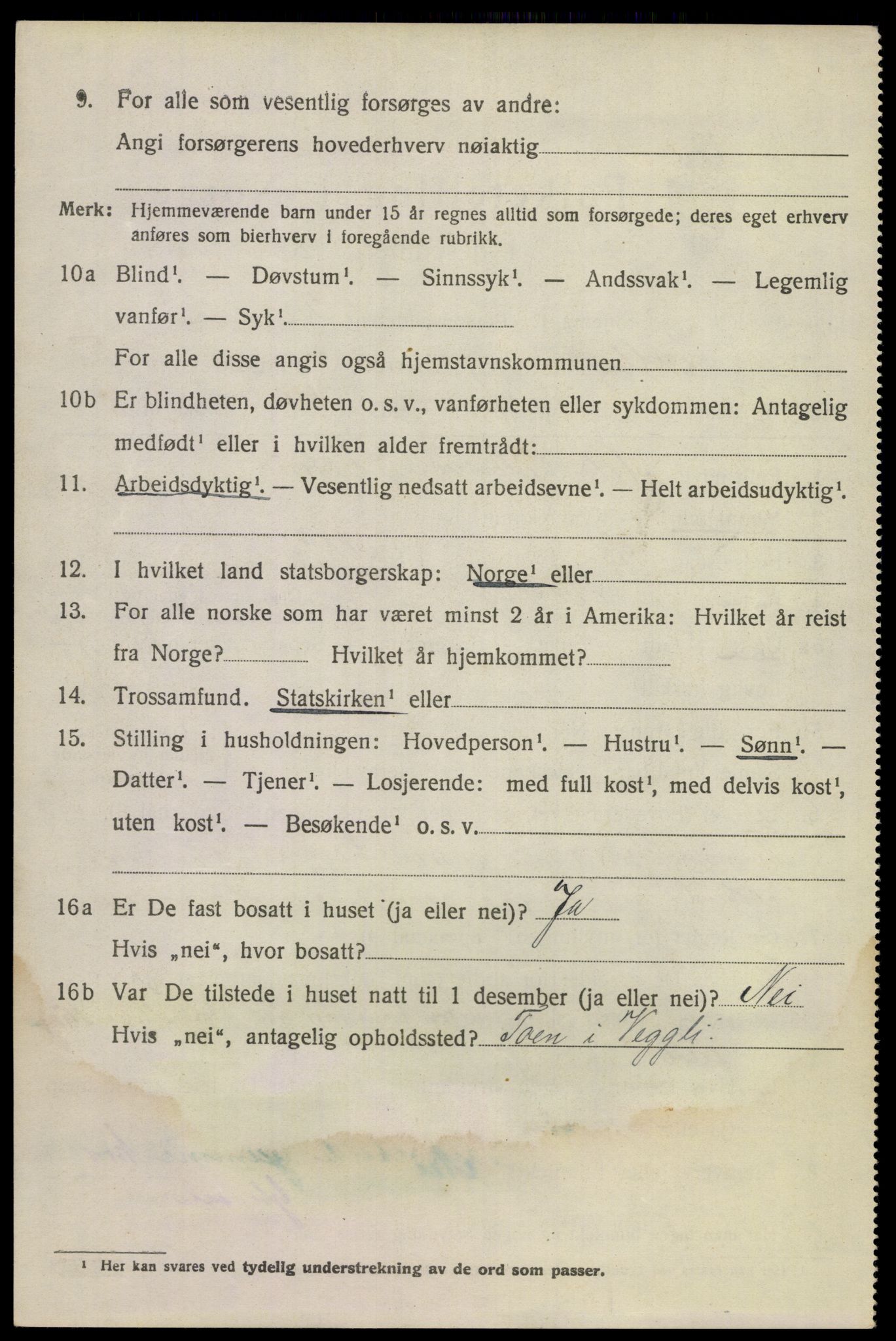 SAKO, 1920 census for Rollag, 1920, p. 2049