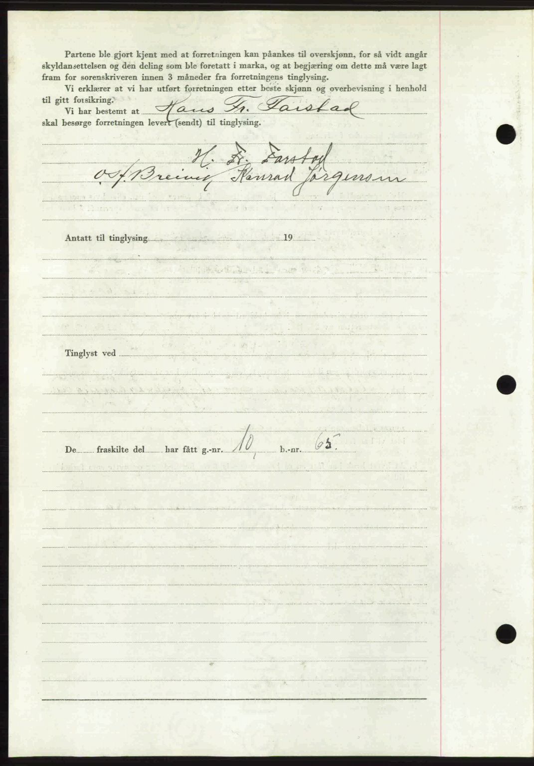 Romsdal sorenskriveri, AV/SAT-A-4149/1/2/2C: Mortgage book no. A32, 1950-1950, Diary no: : 98/1950