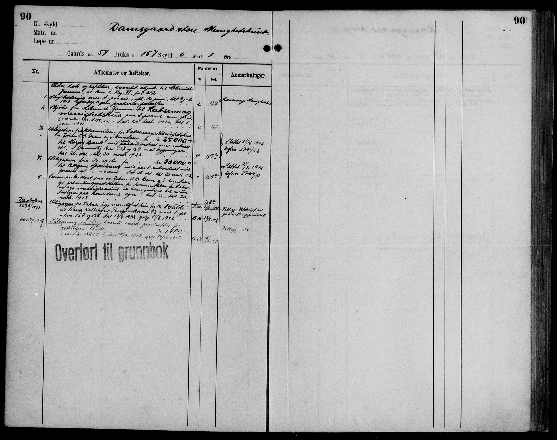 Midhordland sorenskriveri, AV/SAB-A-3001/1/G/Ga/Gab/L0115: Mortgage register no. II.A.b.115, p. 90