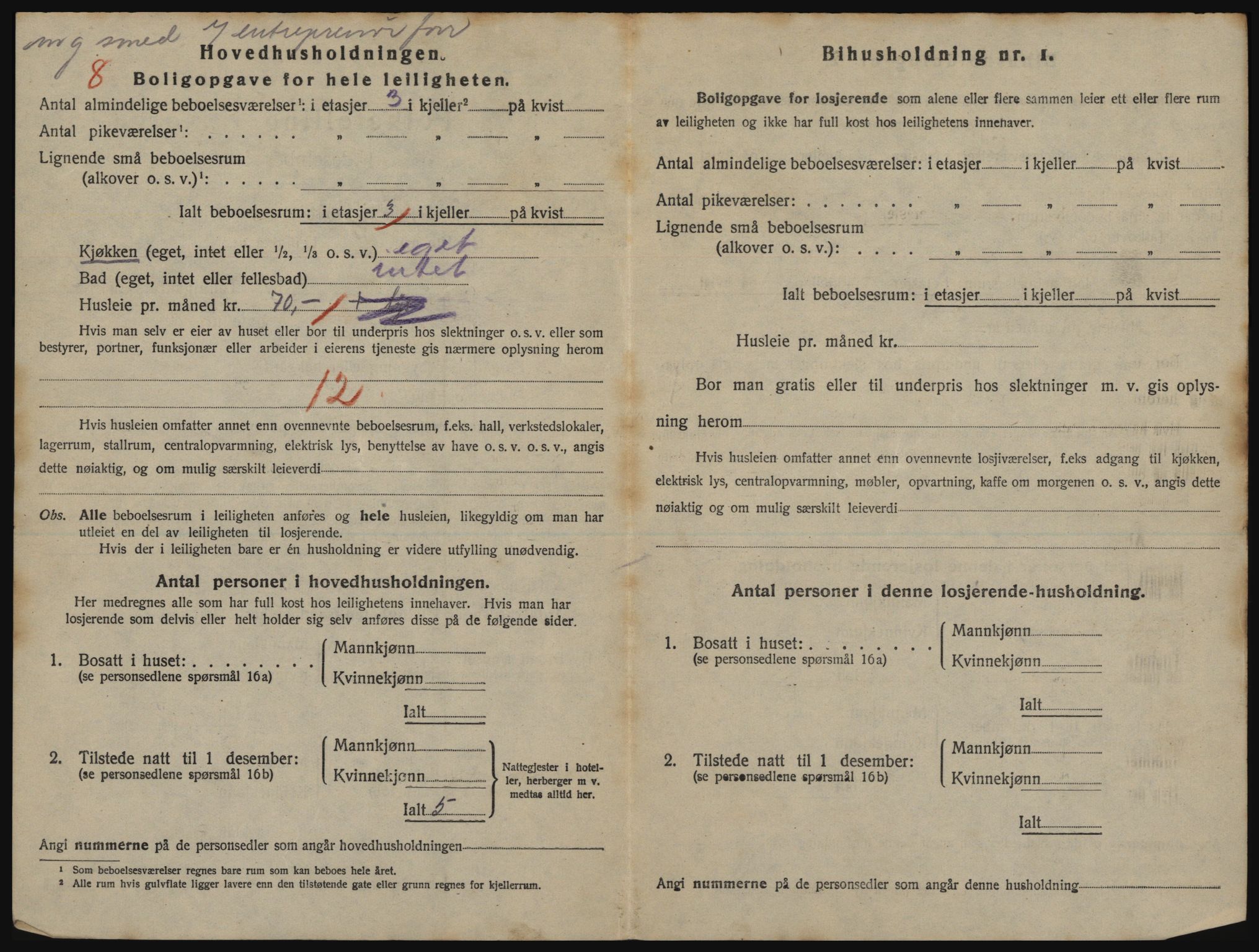 SATØ, 1920 census for Harstad, 1920, p. 2002