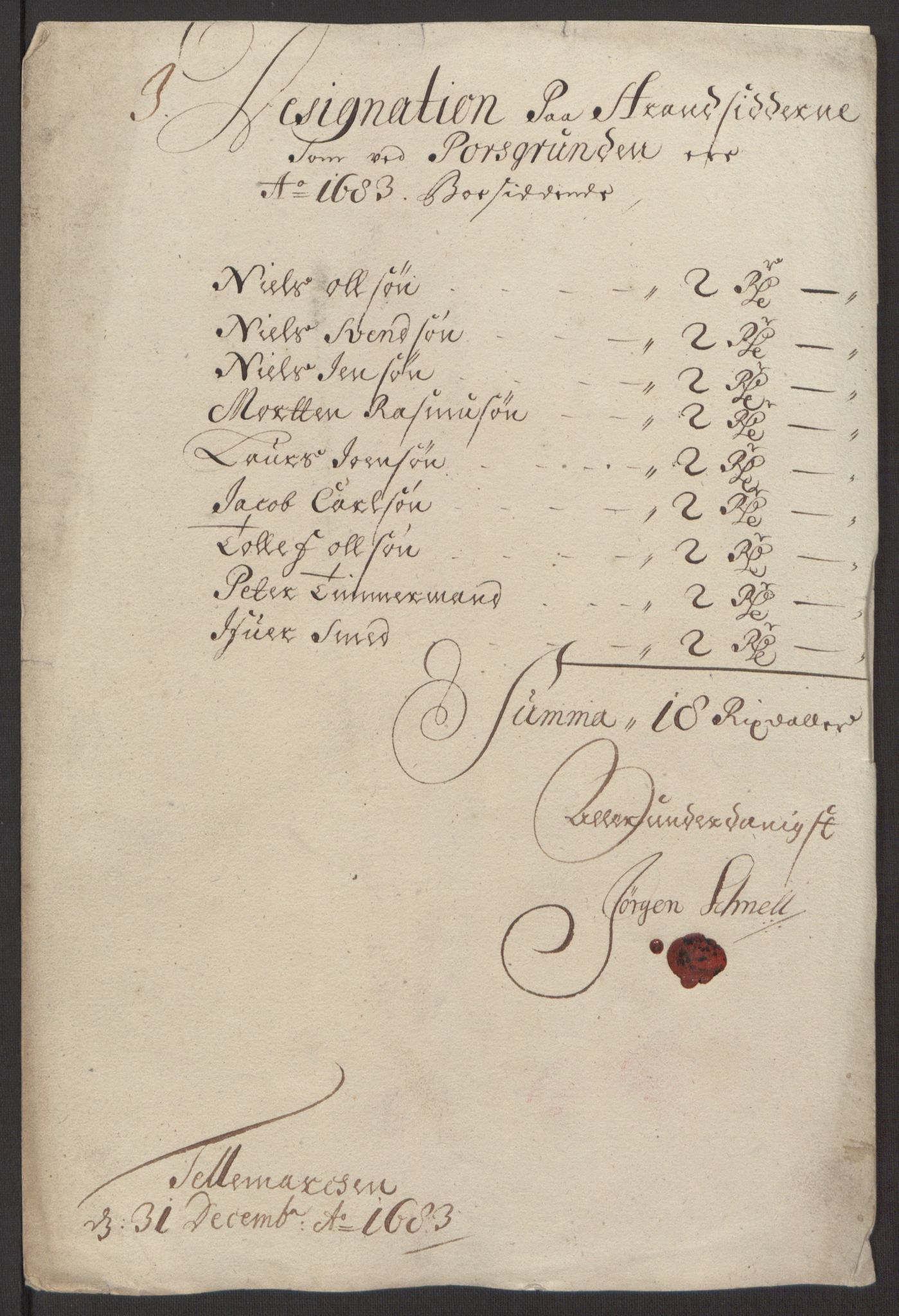 Rentekammeret inntil 1814, Reviderte regnskaper, Fogderegnskap, AV/RA-EA-4092/R35/L2080: Fogderegnskap Øvre og Nedre Telemark, 1680-1684, p. 139