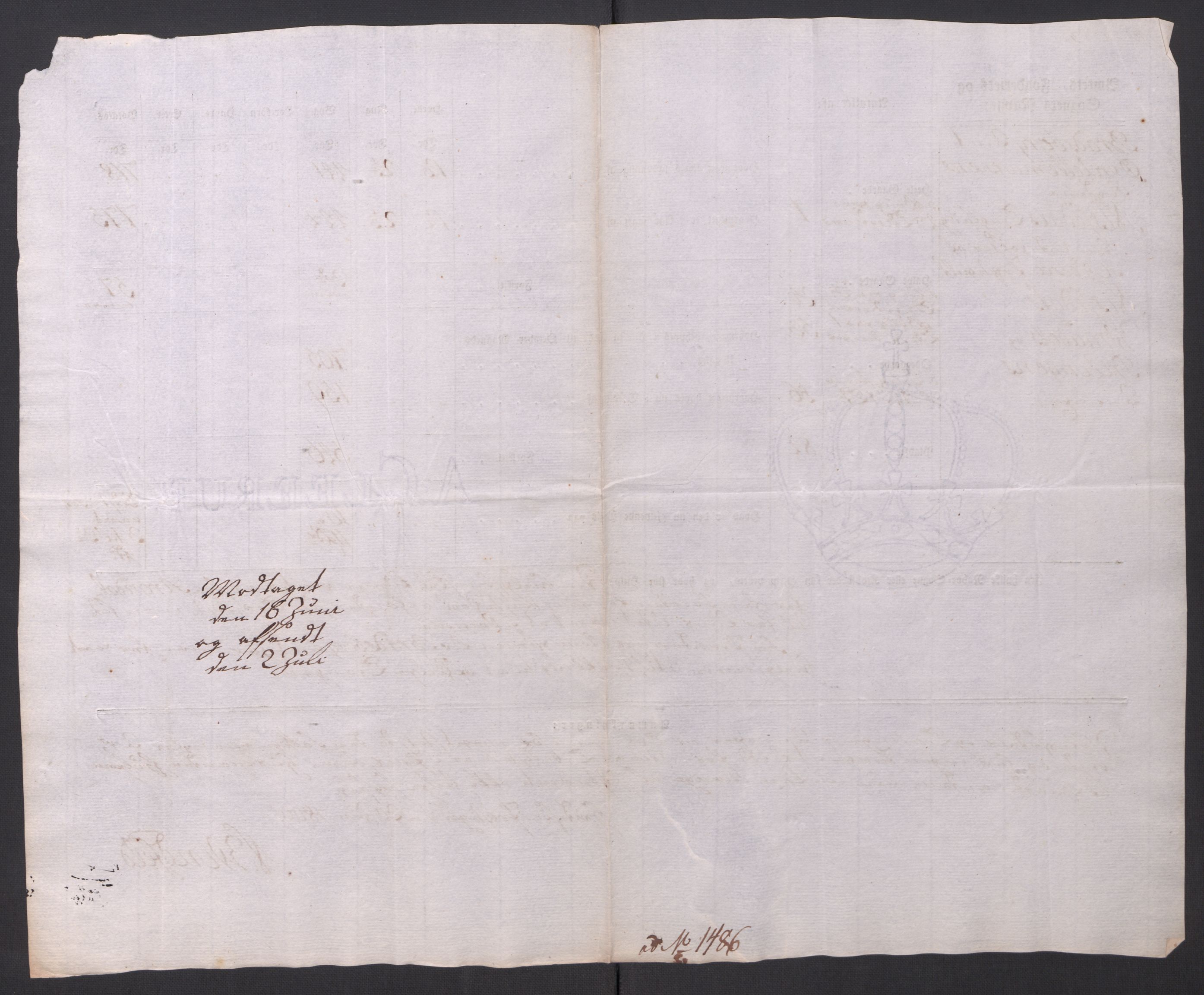 Regjeringskommisjonen 1807-1810, 1. kontor/byrå, AV/RA-EA-2871/Dd/L0014: Kornavl: De utfyldte skjemaer fra sognekommisjonene i Kristiania og Kristiansand stift, 1809, p. 277