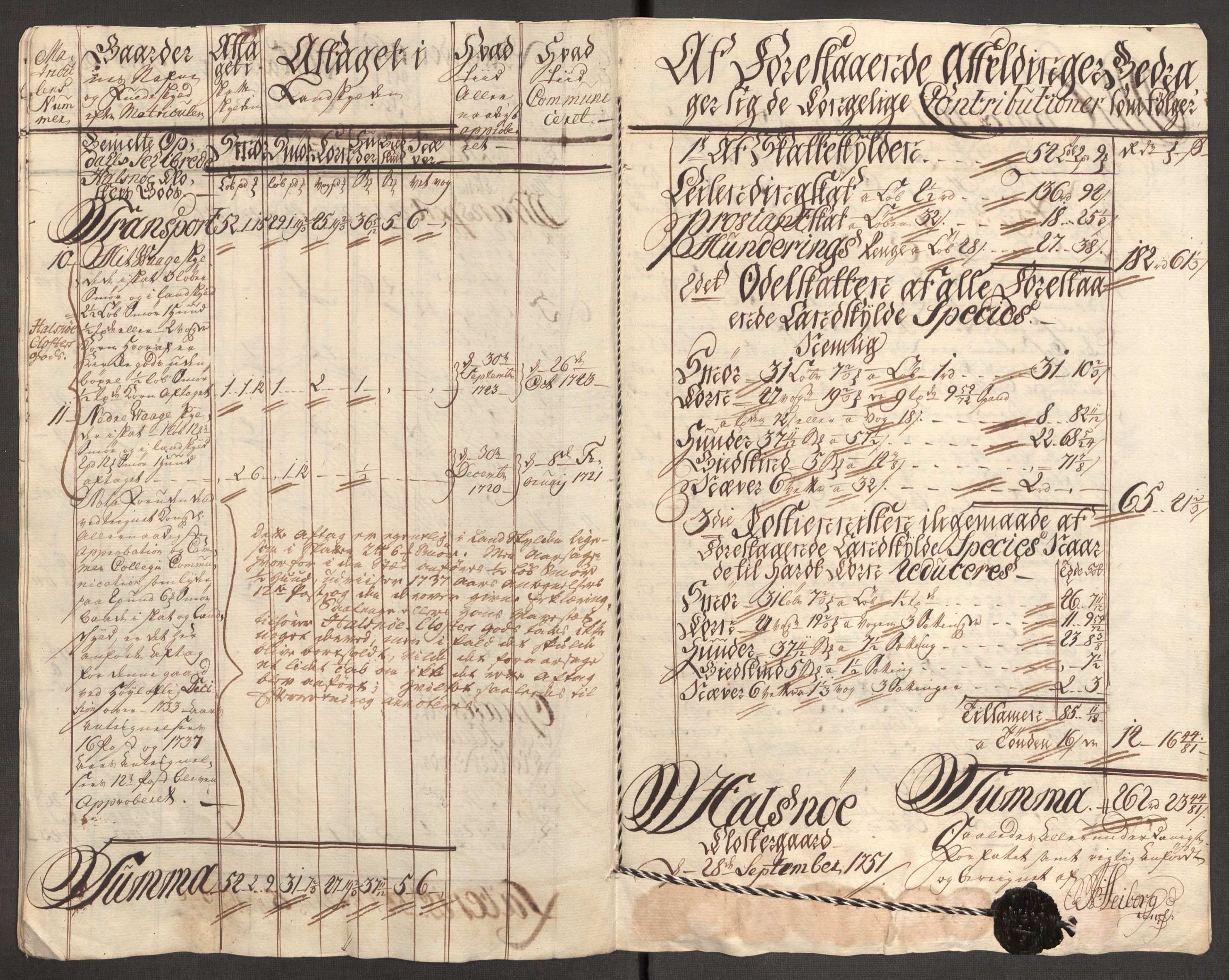 Rentekammeret inntil 1814, Reviderte regnskaper, Fogderegnskap, AV/RA-EA-4092/R48/L3056: Fogderegnskap Sunnhordland og Hardanger, 1751, p. 438