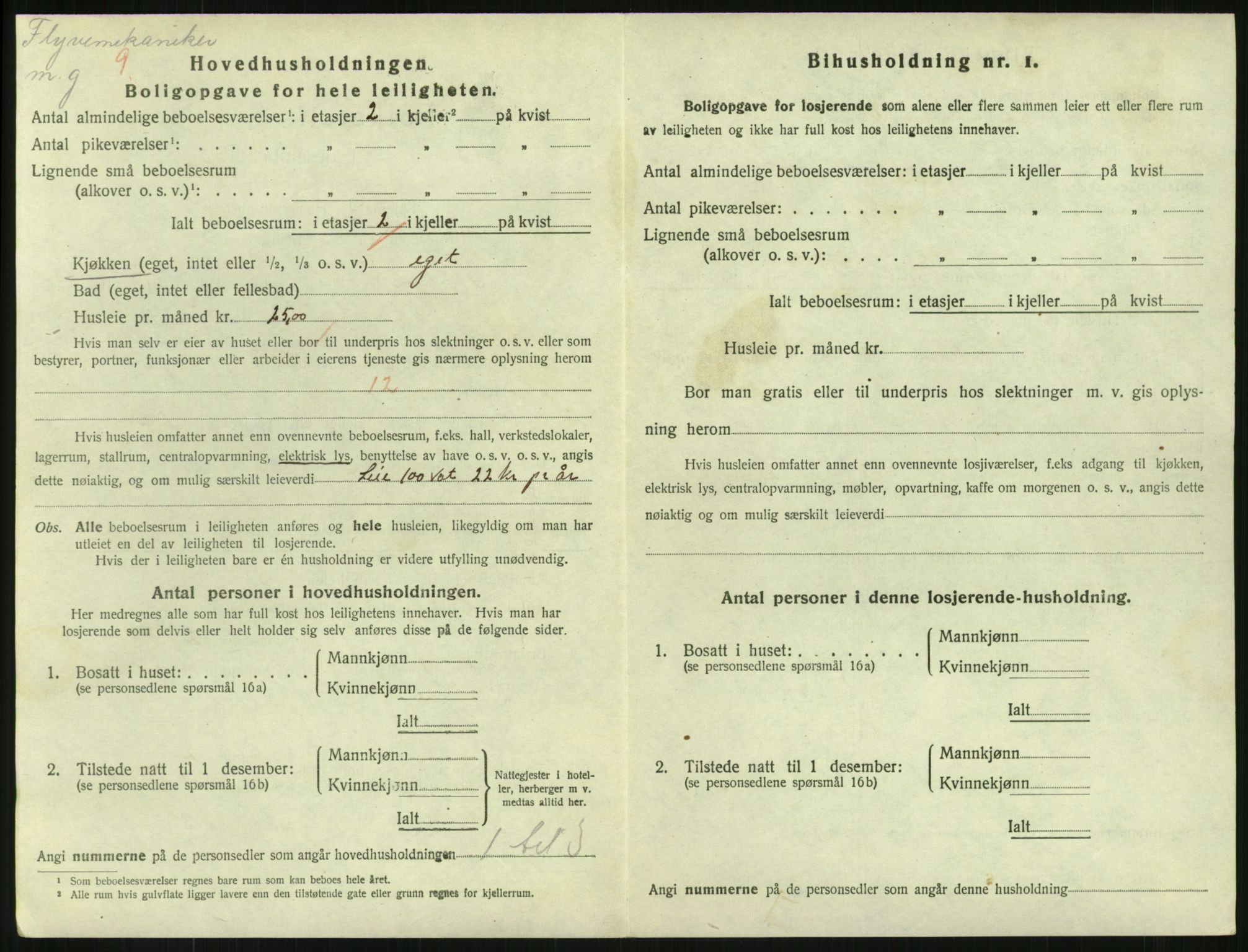 SAKO, 1920 census for Horten, 1920, p. 4938