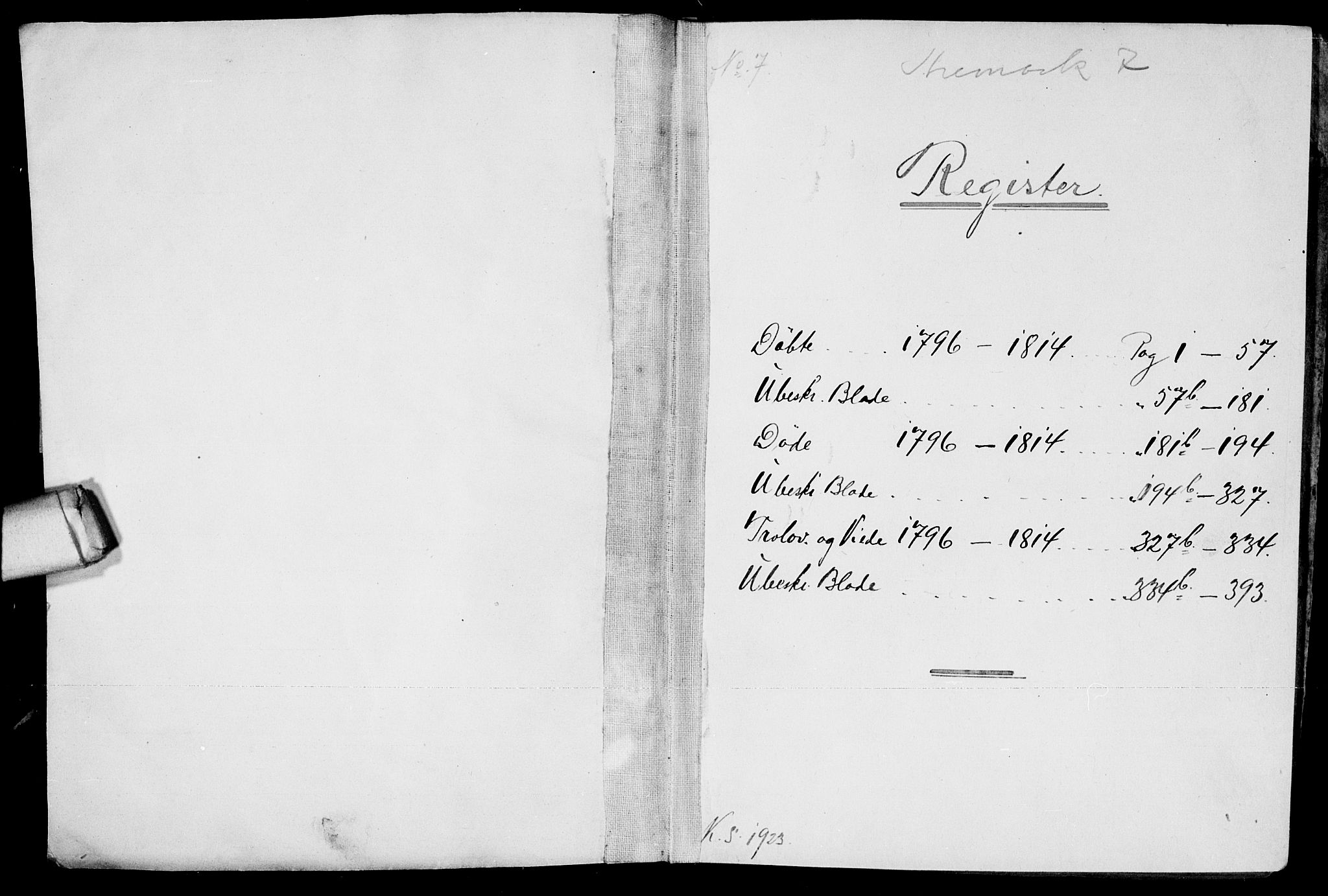 Aremark prestekontor Kirkebøker, AV/SAO-A-10899/F/Fb/L0003: Parish register (official) no.  II 3, 1796-1814