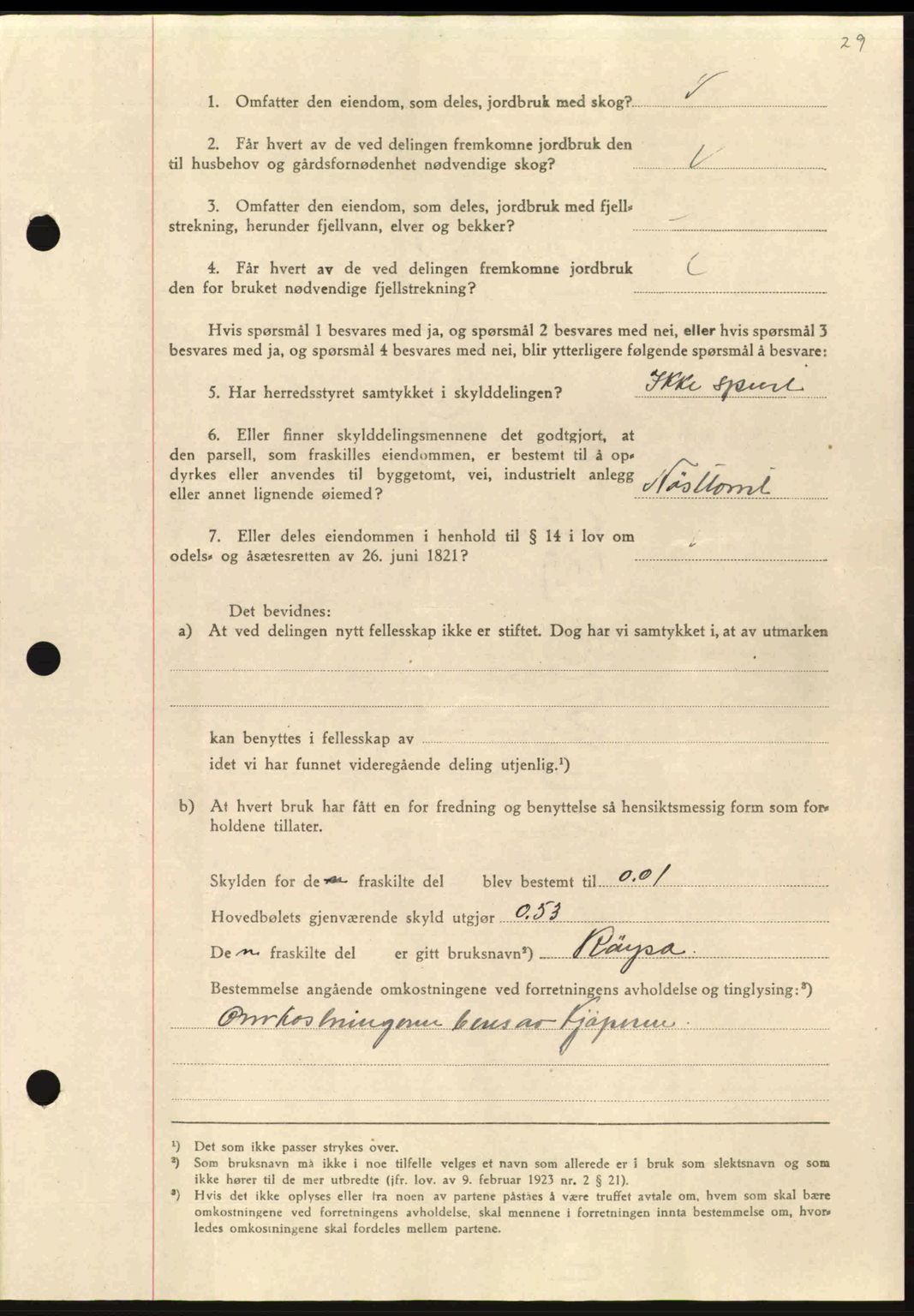 Nordmøre sorenskriveri, AV/SAT-A-4132/1/2/2Ca: Mortgage book no. A97, 1944-1944, Diary no: : 131/1944