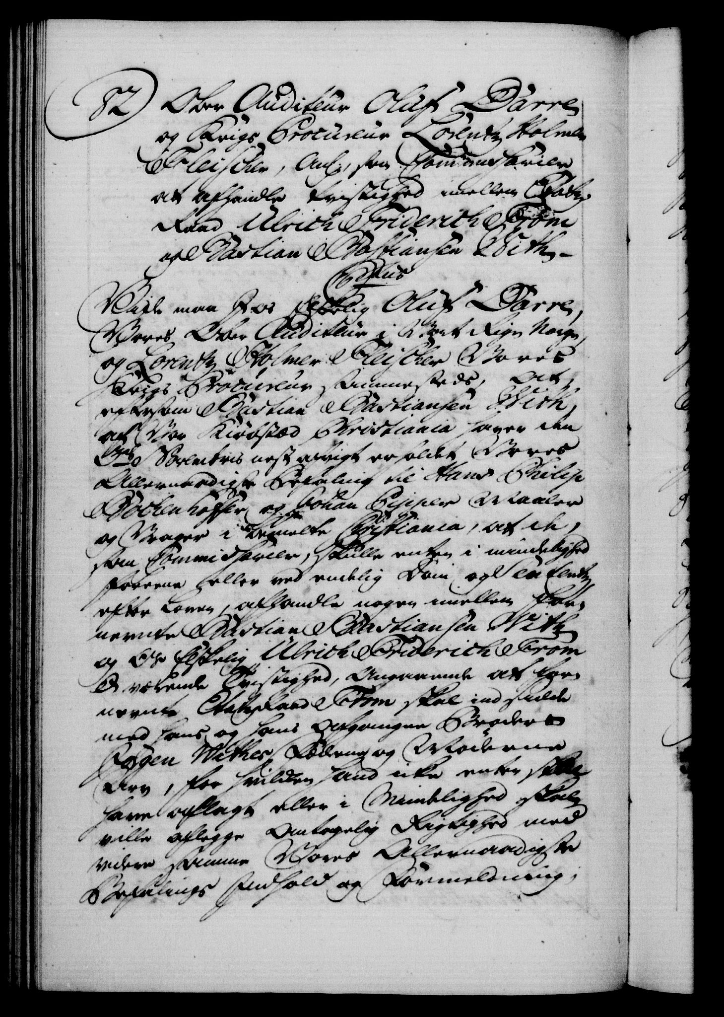 Danske Kanselli 1572-1799, AV/RA-EA-3023/F/Fc/Fca/Fcab/L0029: Norske tegnelser, 1741-1743, p. 421b