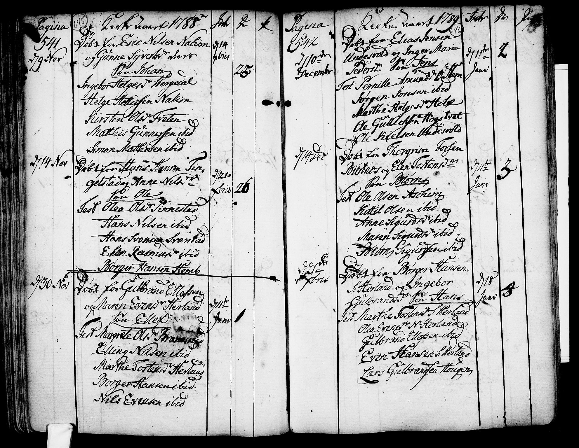 Lardal kirkebøker, SAKO/A-350/F/Fa/L0003: Parish register (official) no. I 3, 1733-1815, p. 645-646
