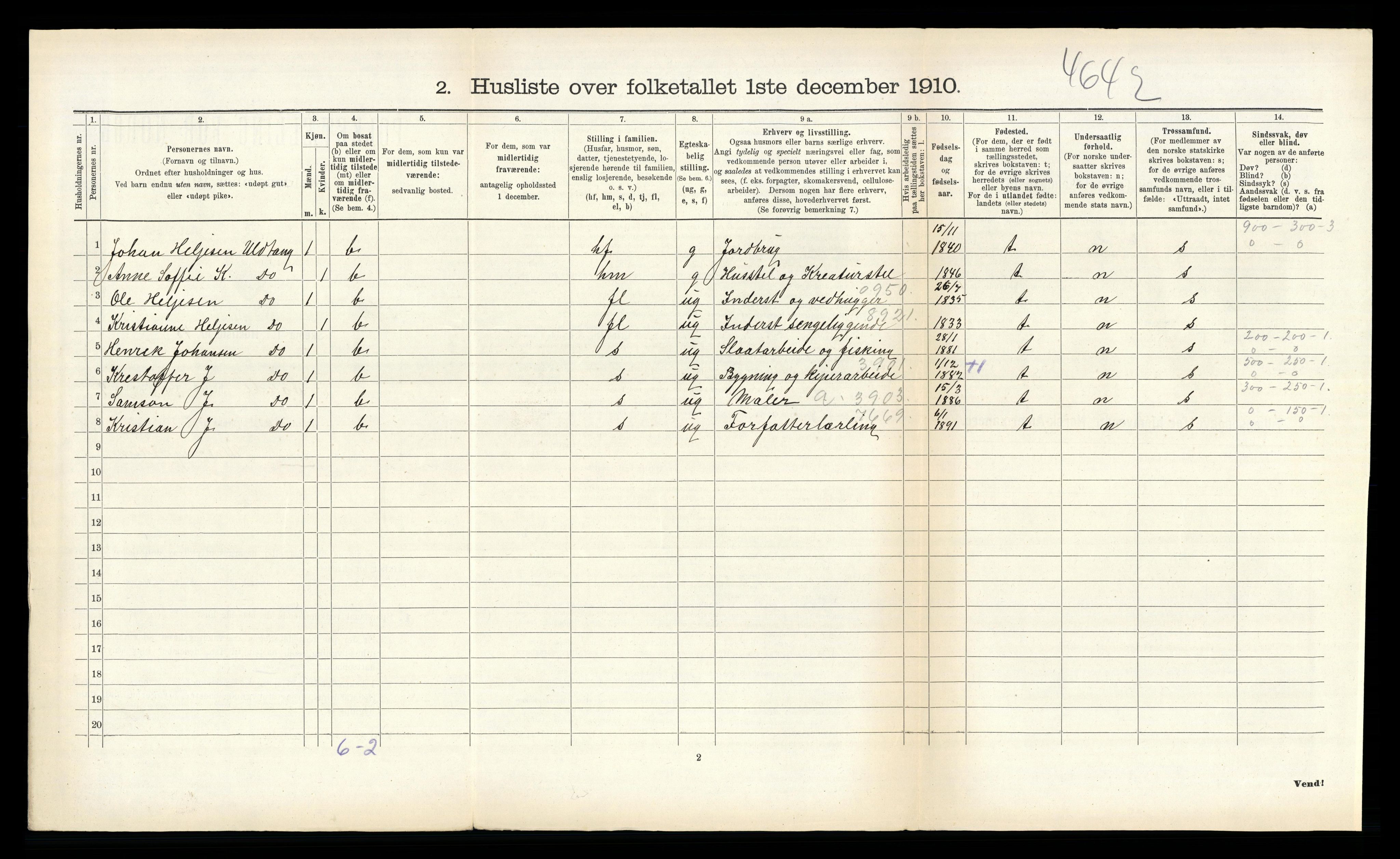 RA, 1910 census for Førde, 1910, p. 812