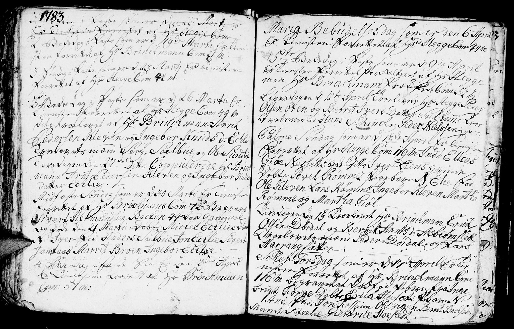 Ministerialprotokoller, klokkerbøker og fødselsregistre - Sør-Trøndelag, AV/SAT-A-1456/668/L0814: Parish register (copy) no. 668C03, 1766-1789