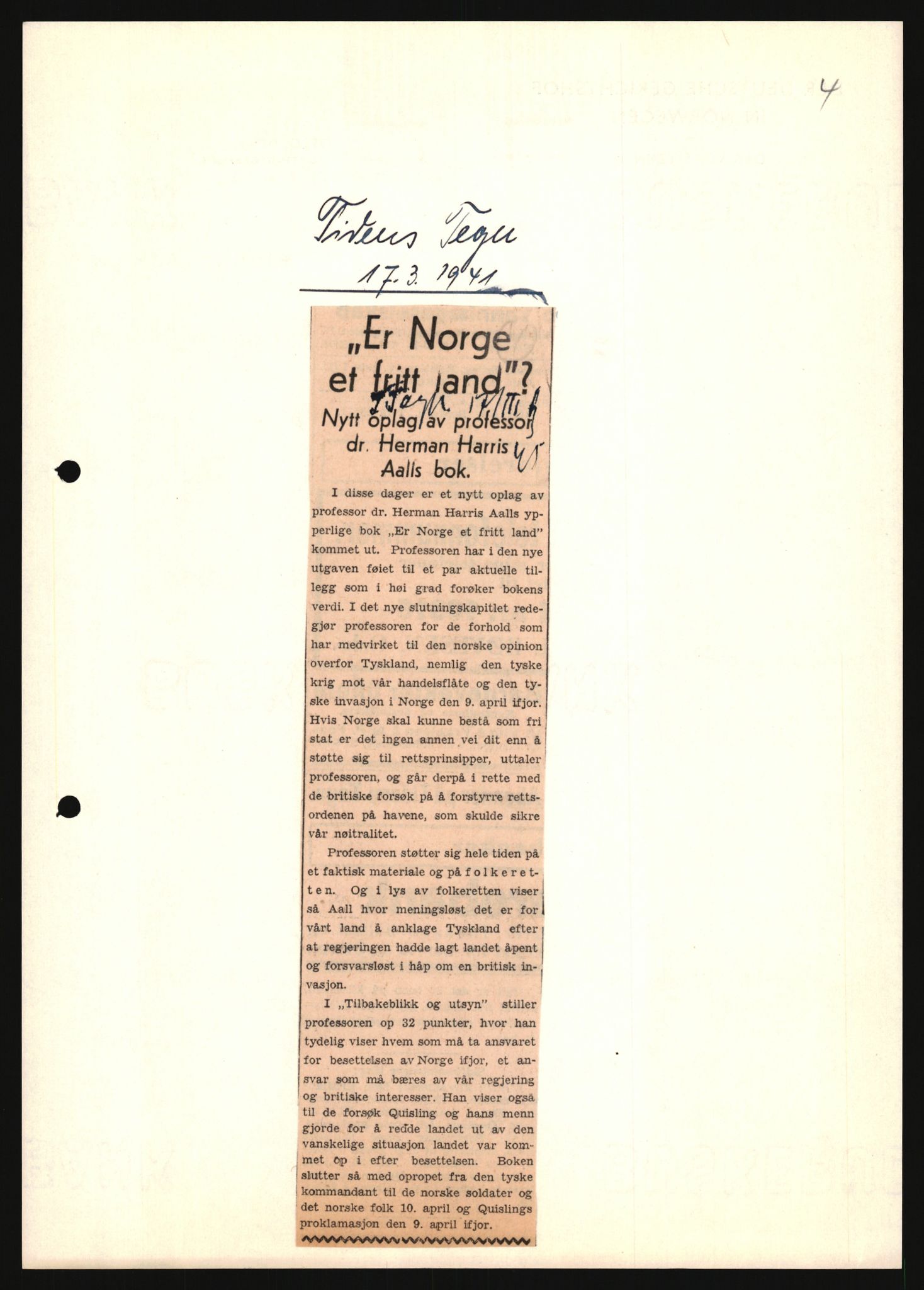 Forsvarets Overkommando. 2 kontor. Arkiv 11.4. Spredte tyske arkivsaker, AV/RA-RAFA-7031/D/Dar/Darb/L0013: Reichskommissariat - Hauptabteilung Vervaltung, 1917-1942, p. 160