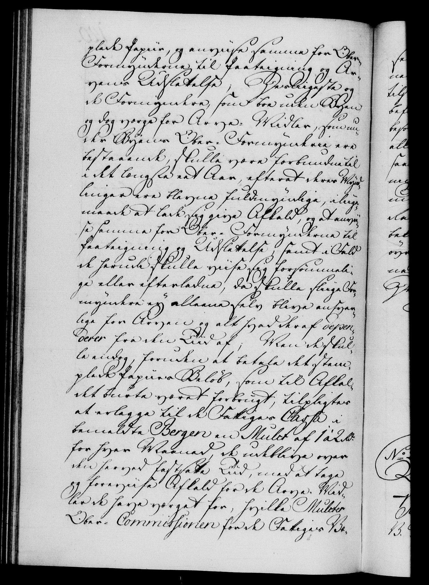 Danske Kanselli 1572-1799, AV/RA-EA-3023/F/Fc/Fca/Fcab/L0037: Norske tegnelser, 1762-1766, p. 140b