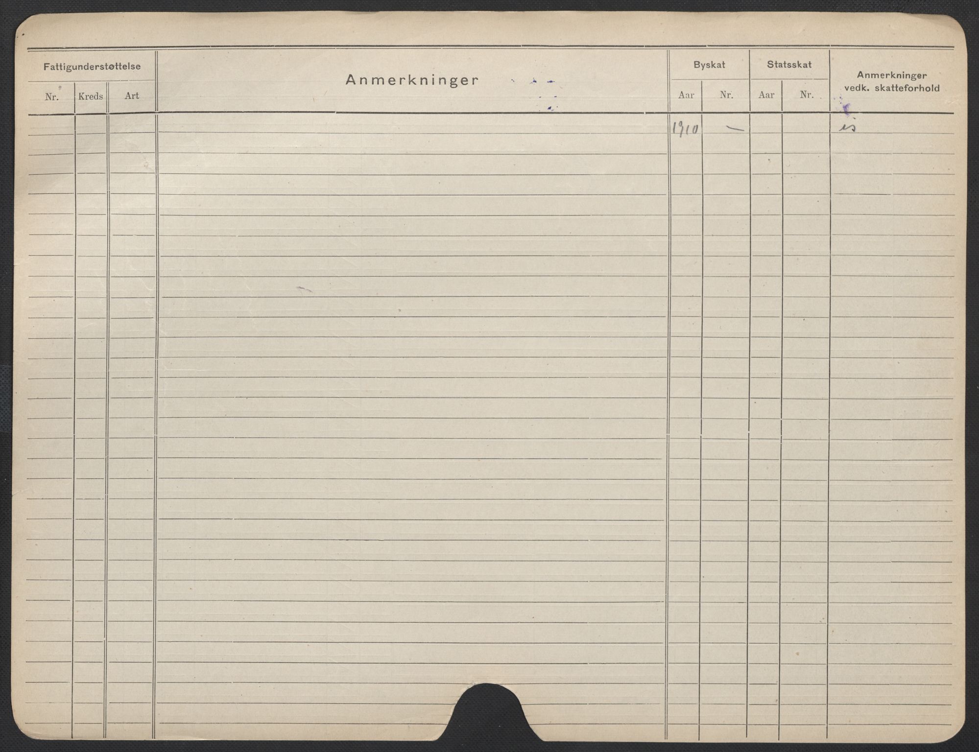 Oslo folkeregister, Registerkort, AV/SAO-A-11715/F/Fa/Fac/L0013: Kvinner, 1906-1914, p. 251b