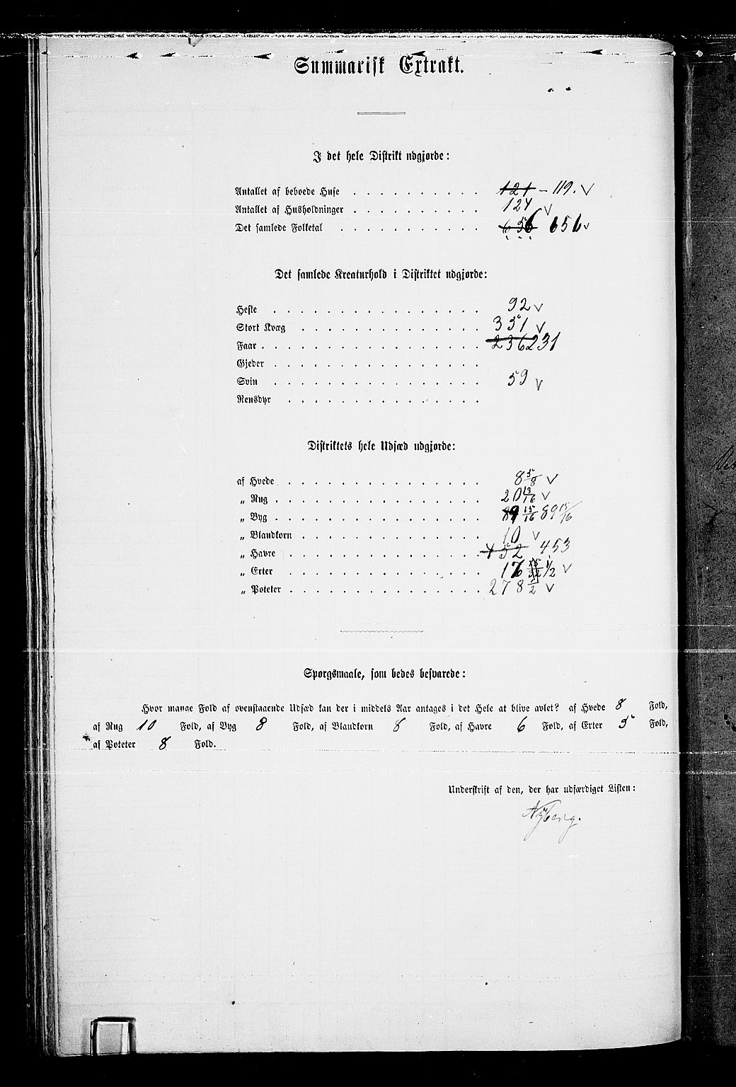 RA, 1865 census for Ullensaker, 1865, p. 103