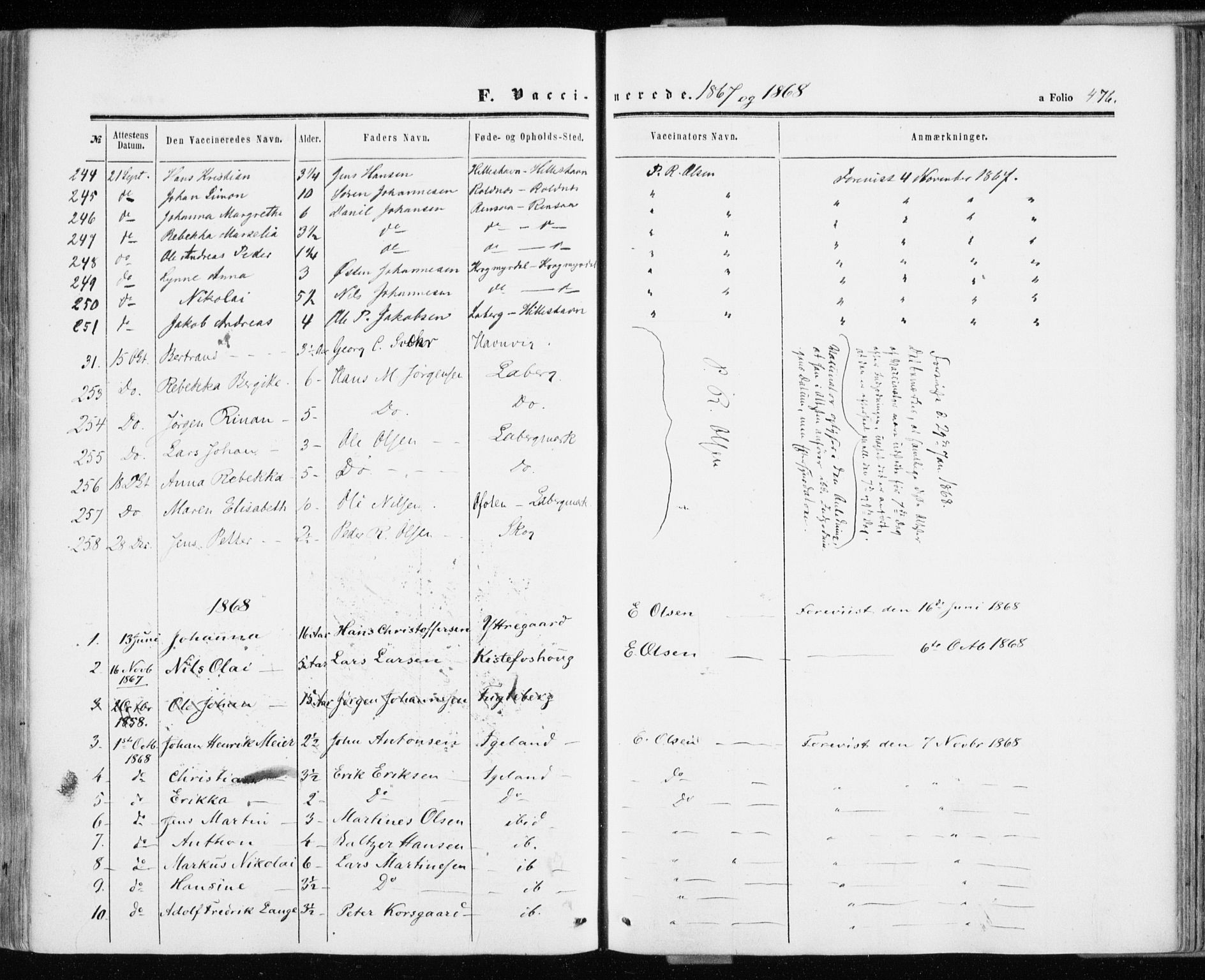 Ibestad sokneprestembete, AV/SATØ-S-0077/H/Ha/Haa/L0009kirke: Parish register (official) no. 9, 1859-1868, p. 476